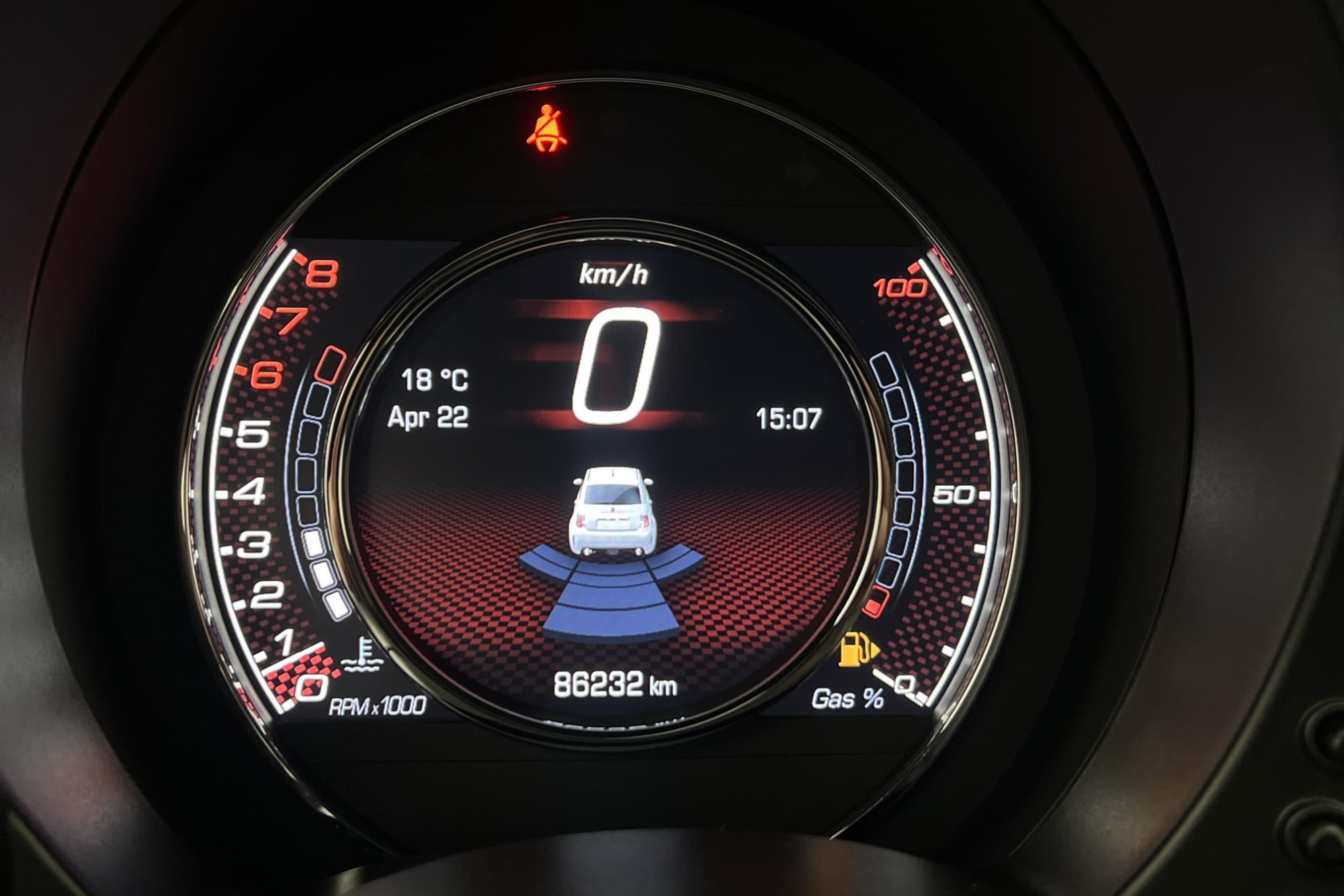 Fiat Abarth 500 1.4 T-JET 16V 135hk Sportstolar P-Sensorer