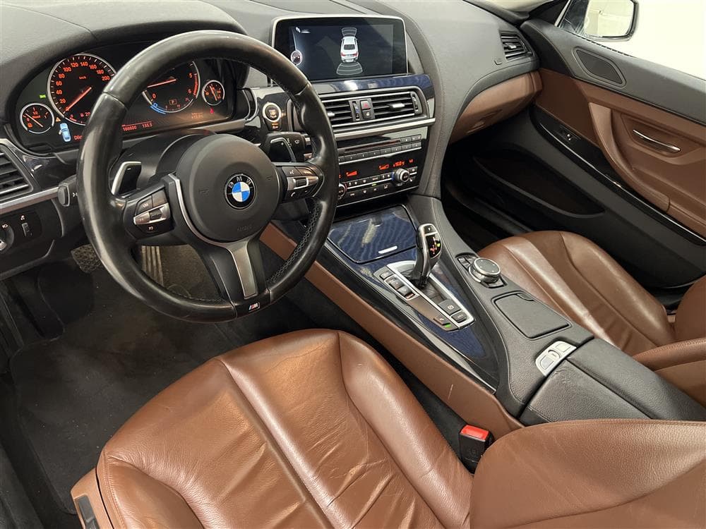 BMW 640d Gran Coupé 313hk M-Sport Laser Navigationinteriör