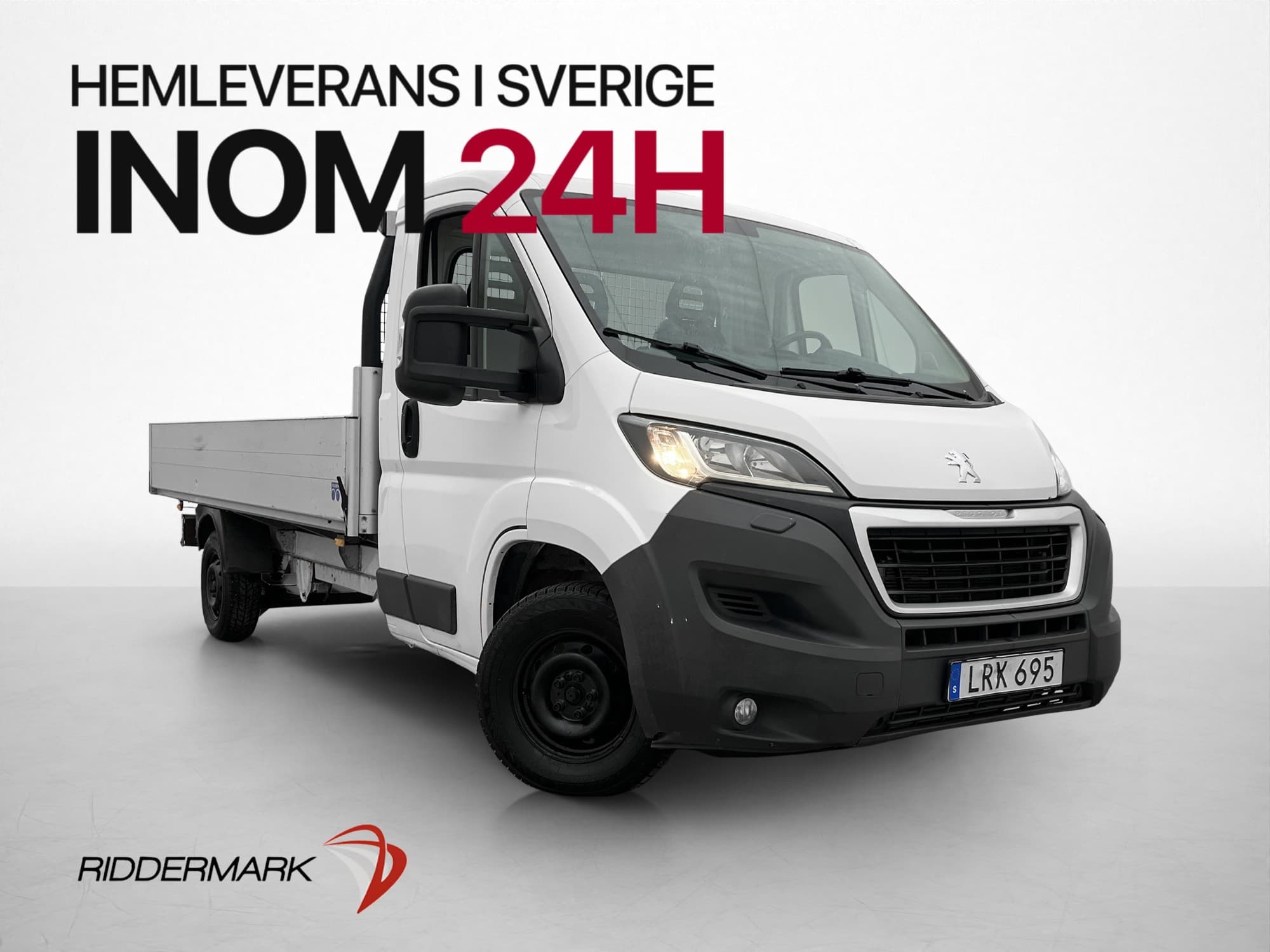 Peugeot Boxer 2.0HDi Ny-Kamrem Värm 3-Sits Dragkrok Moms