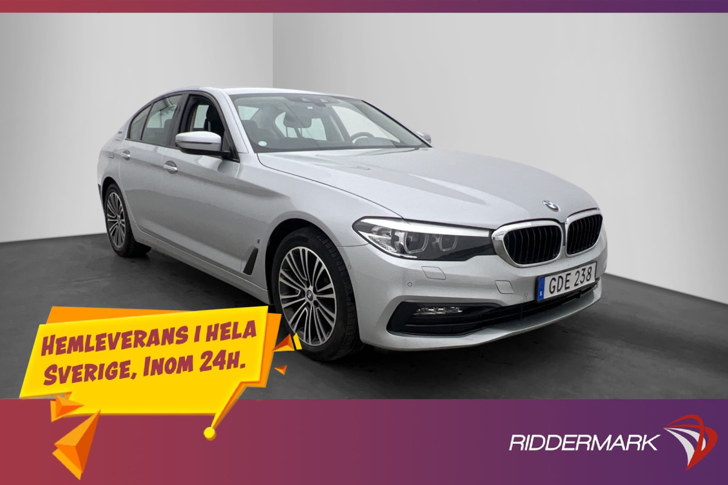 BMW 530e iPerformance Sedan 252hk Sport line Kamera Navi