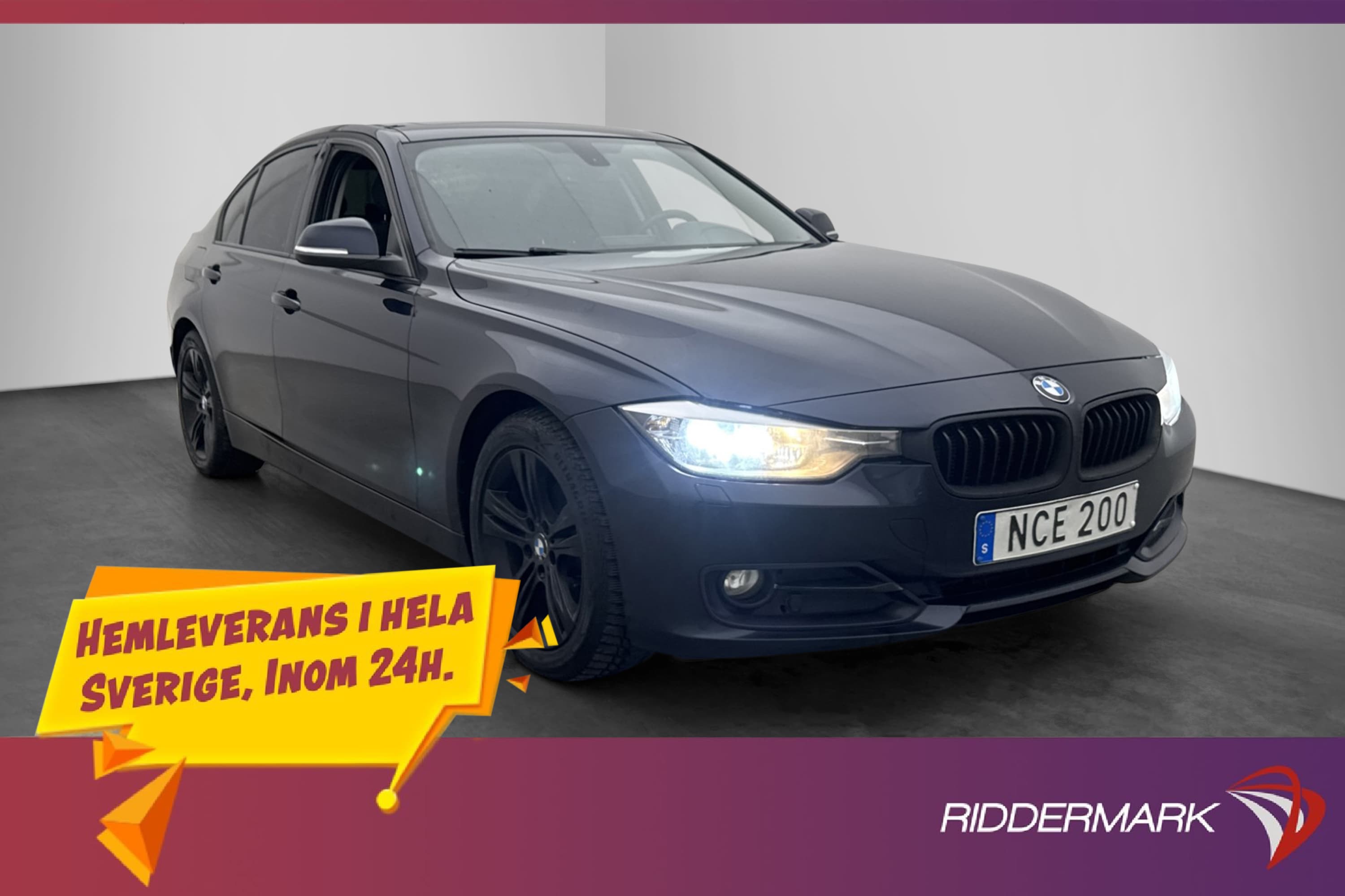 BMW 318d 143hk Sport Line Taklucka Sensorer Sportstolar