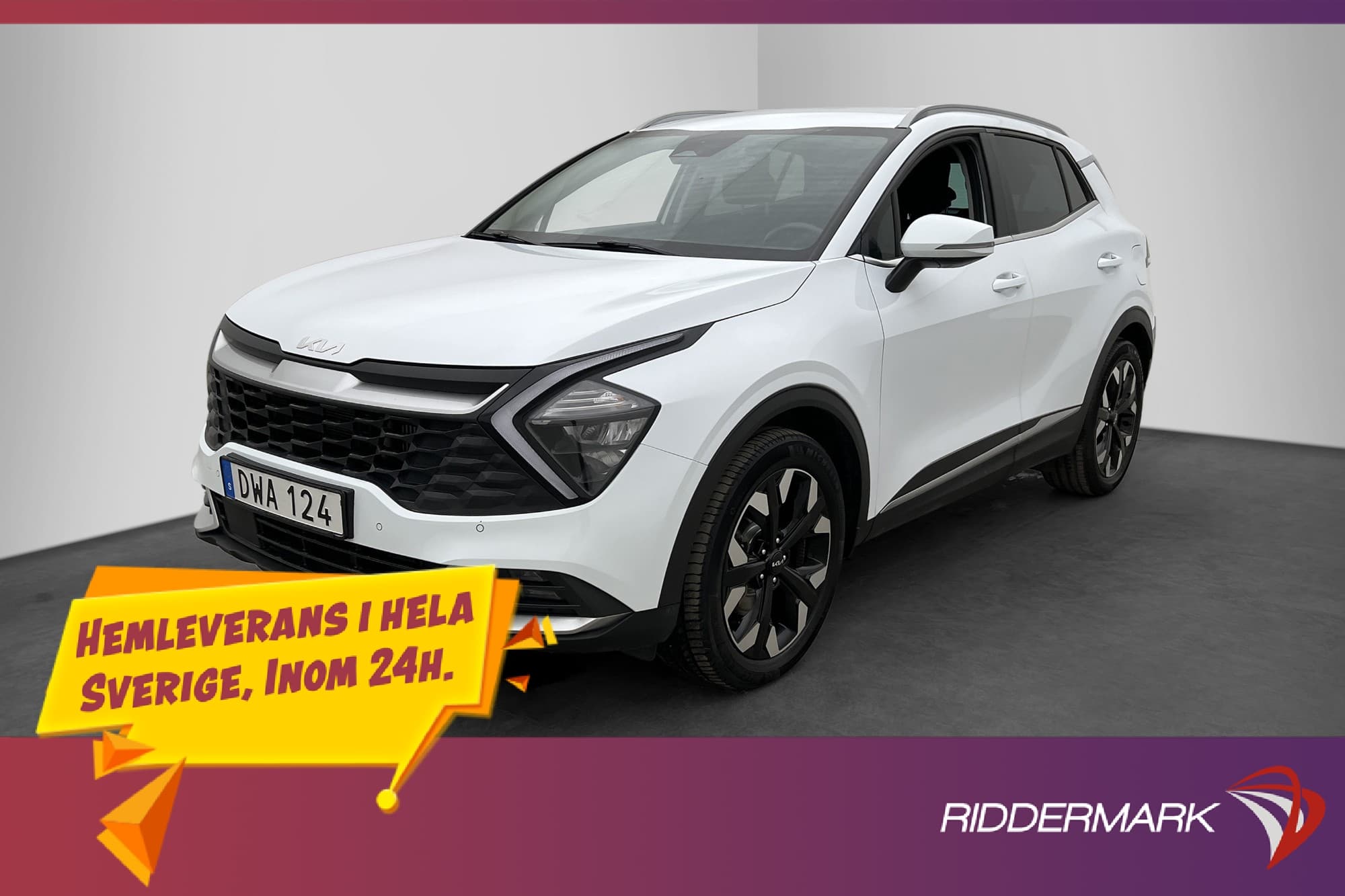 Kia Sportage PHEV AWD Advance Drag Kamera Rattvärm Navi MOMS