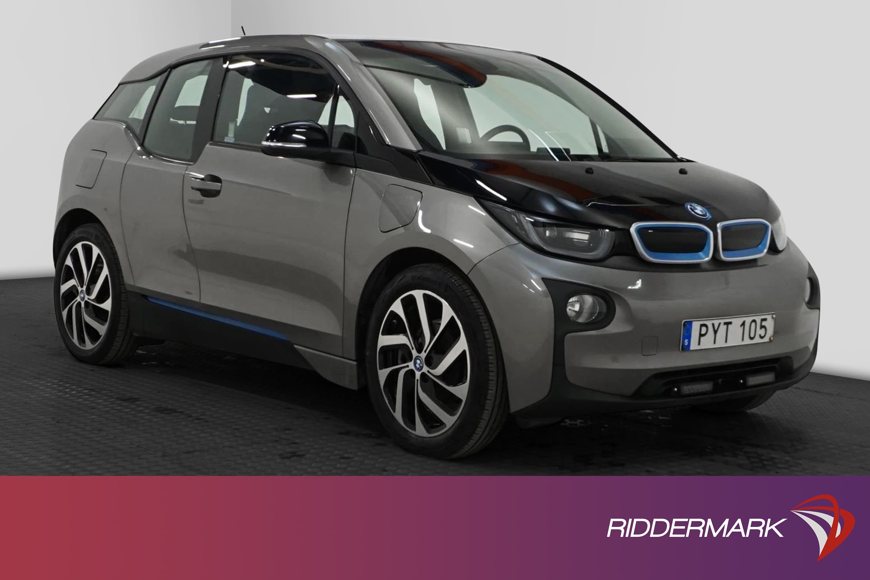 BMW i3 60Ah REX 170hk Comfort Snabbladdning Navi Välservad