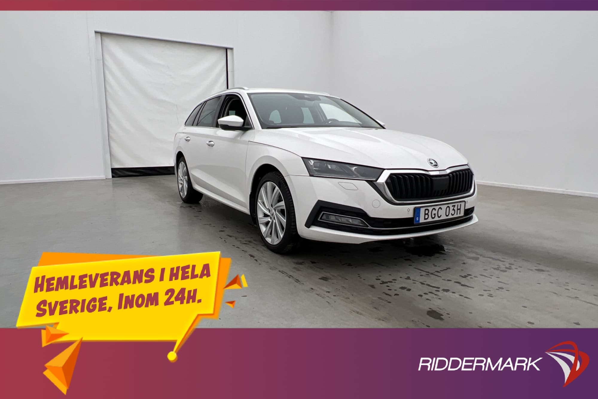Škoda Octavia Plug-in iV 204hk Värmare Drag CarPlay MOMS