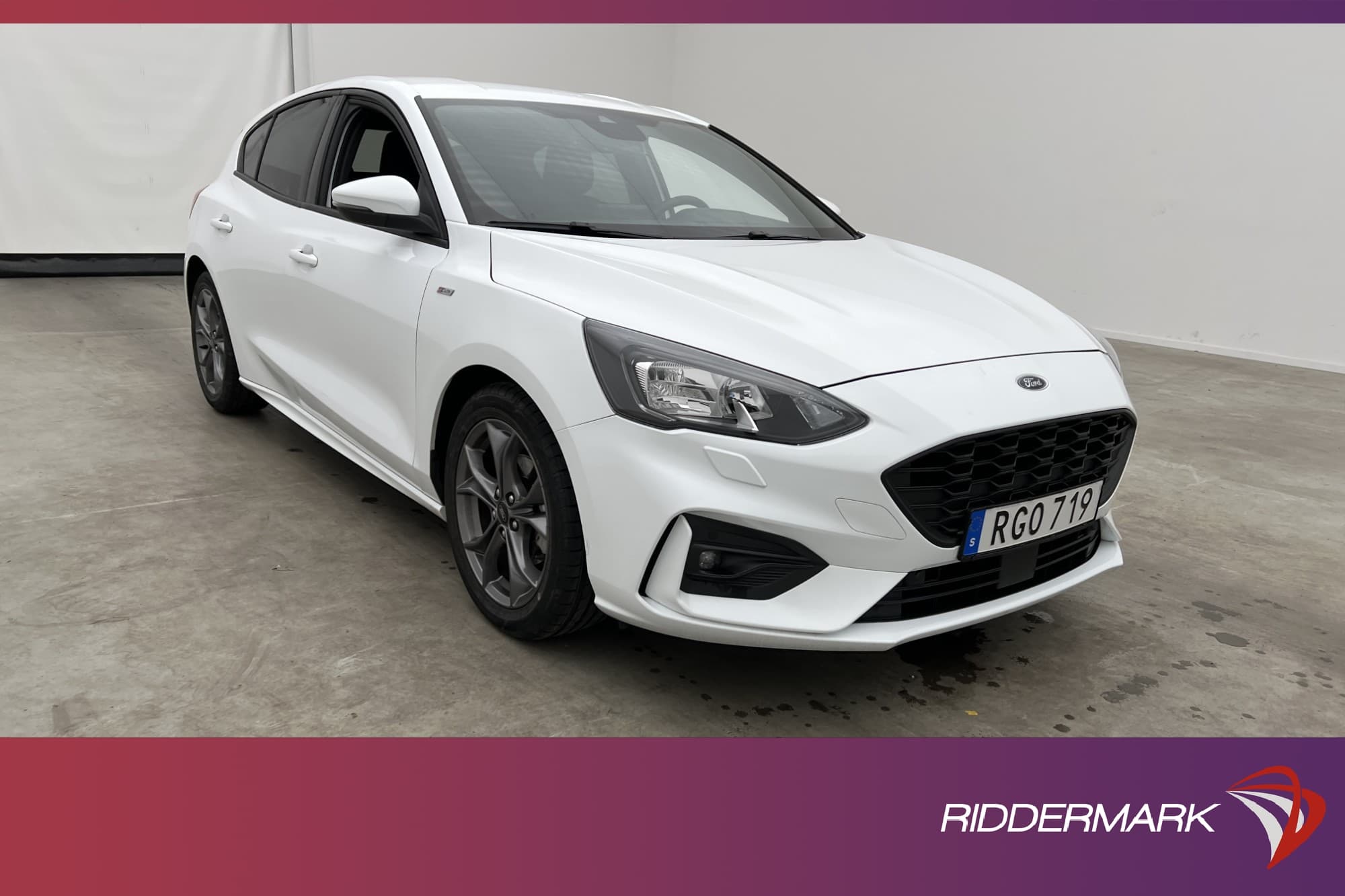 Ford Focus 1.0 EcoBoost 125hk ST-Line Drag Kamera Rattvärme