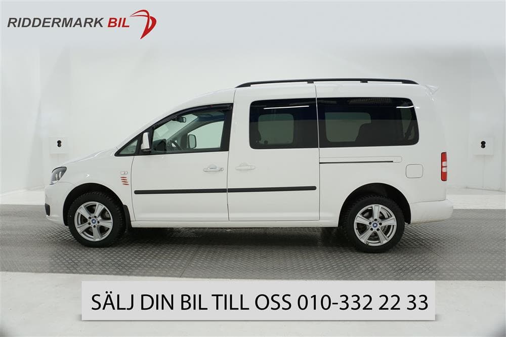 Volkswagen Caddy Maxi 1.6TDI 102hk 5-sits Drag Pdc