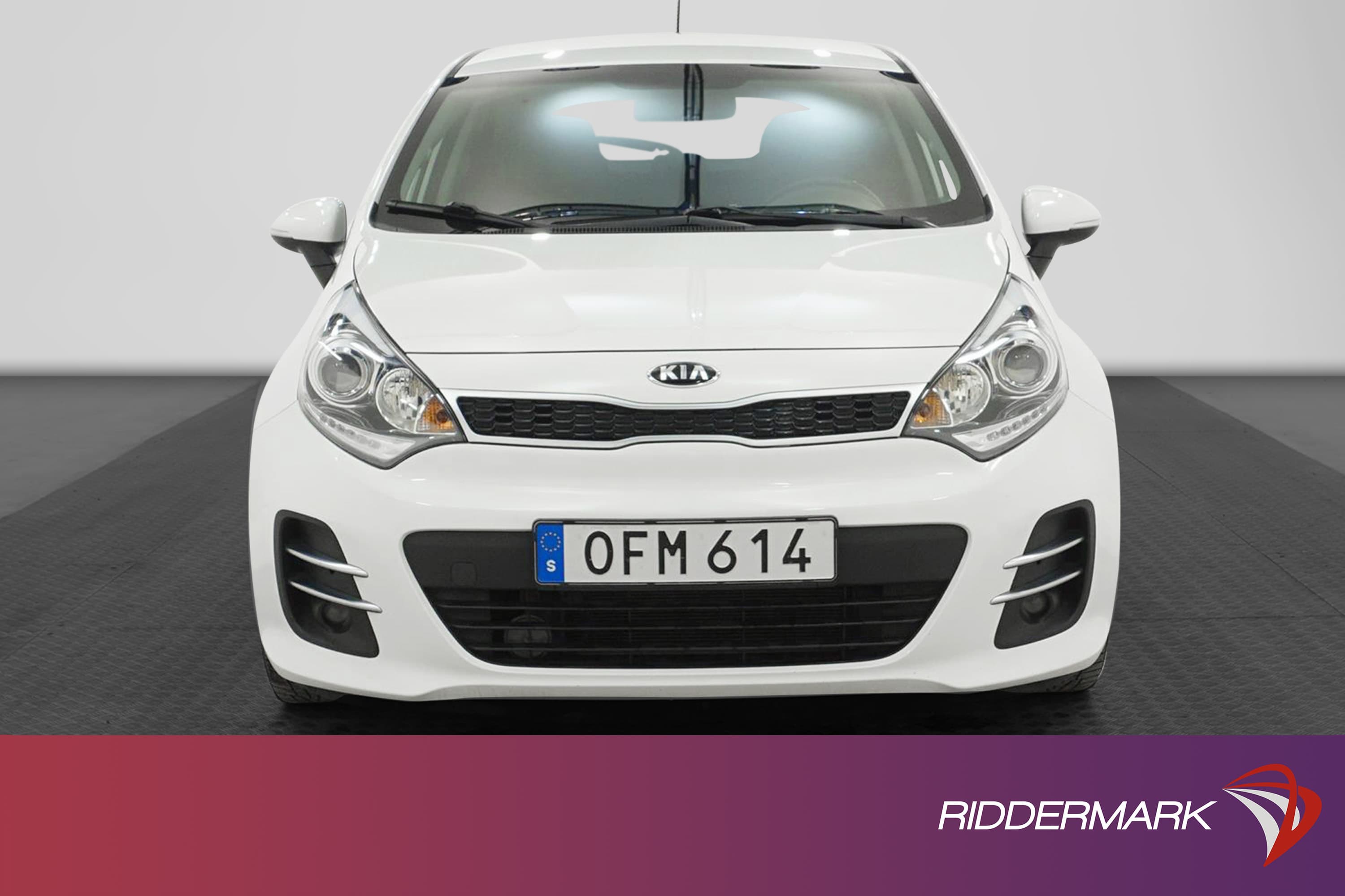 Kia Rio 1.2 CVVT 84hk GLS Kamera Navi Välservad 0,47l/mil
