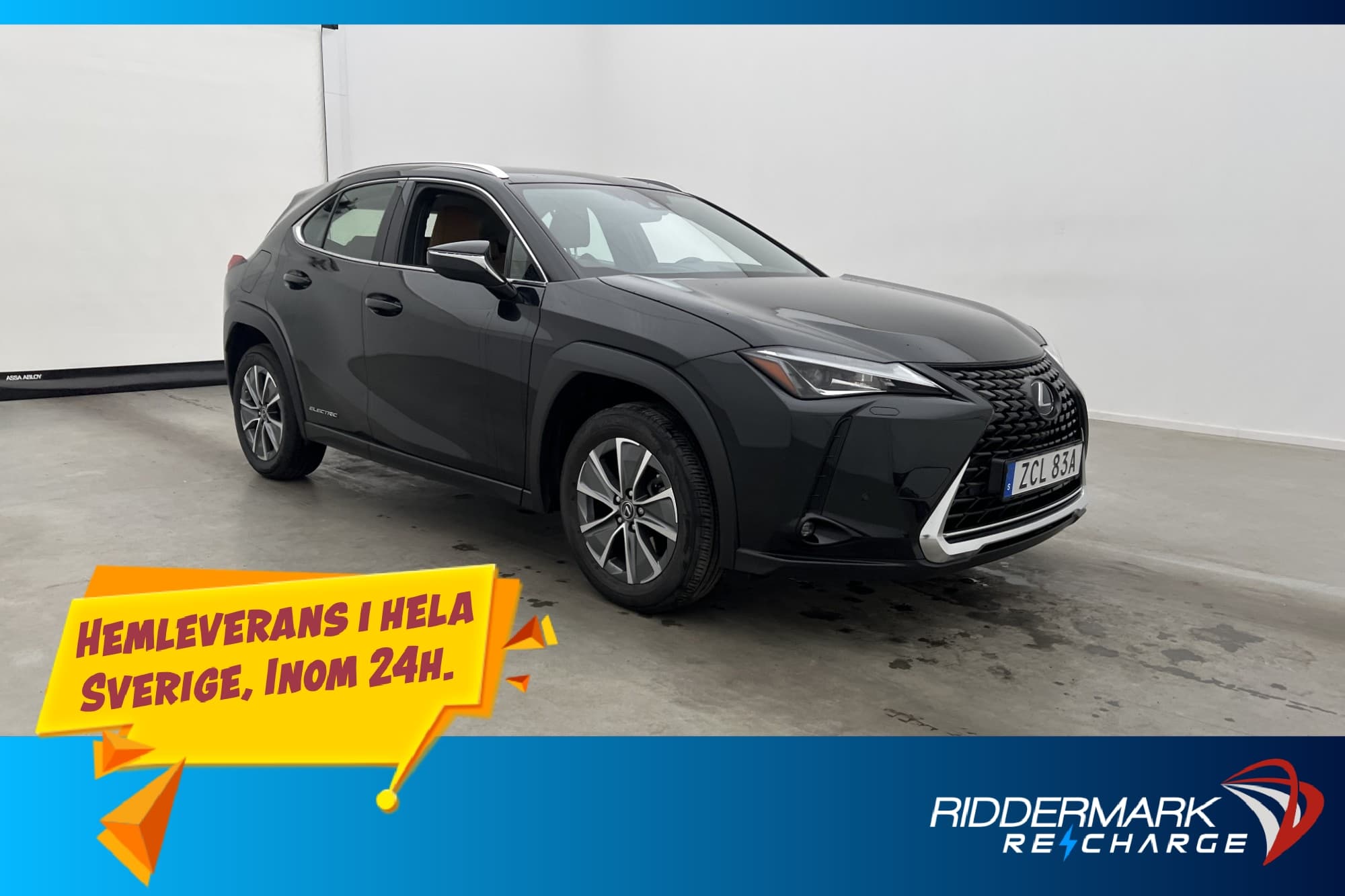 Lexus UX 300e 204hk Premium Kamera CarPlay Skinn Elstolar
