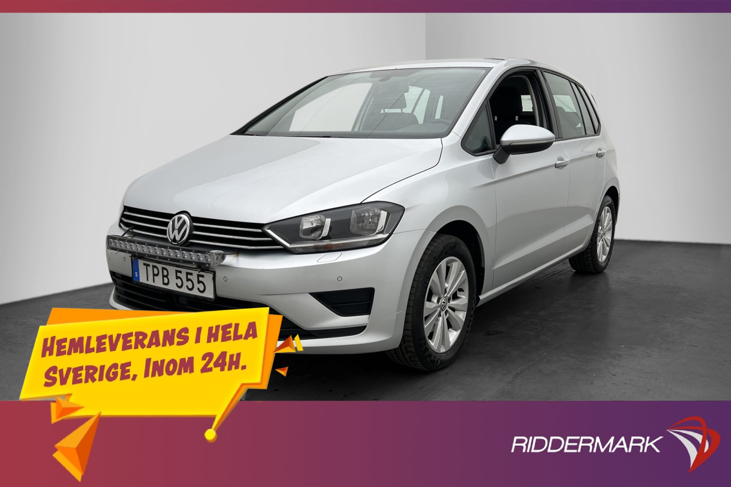 Volkswagen Golf Sportsvan 110hk Sensorer Bluetooth 0.50l/mil