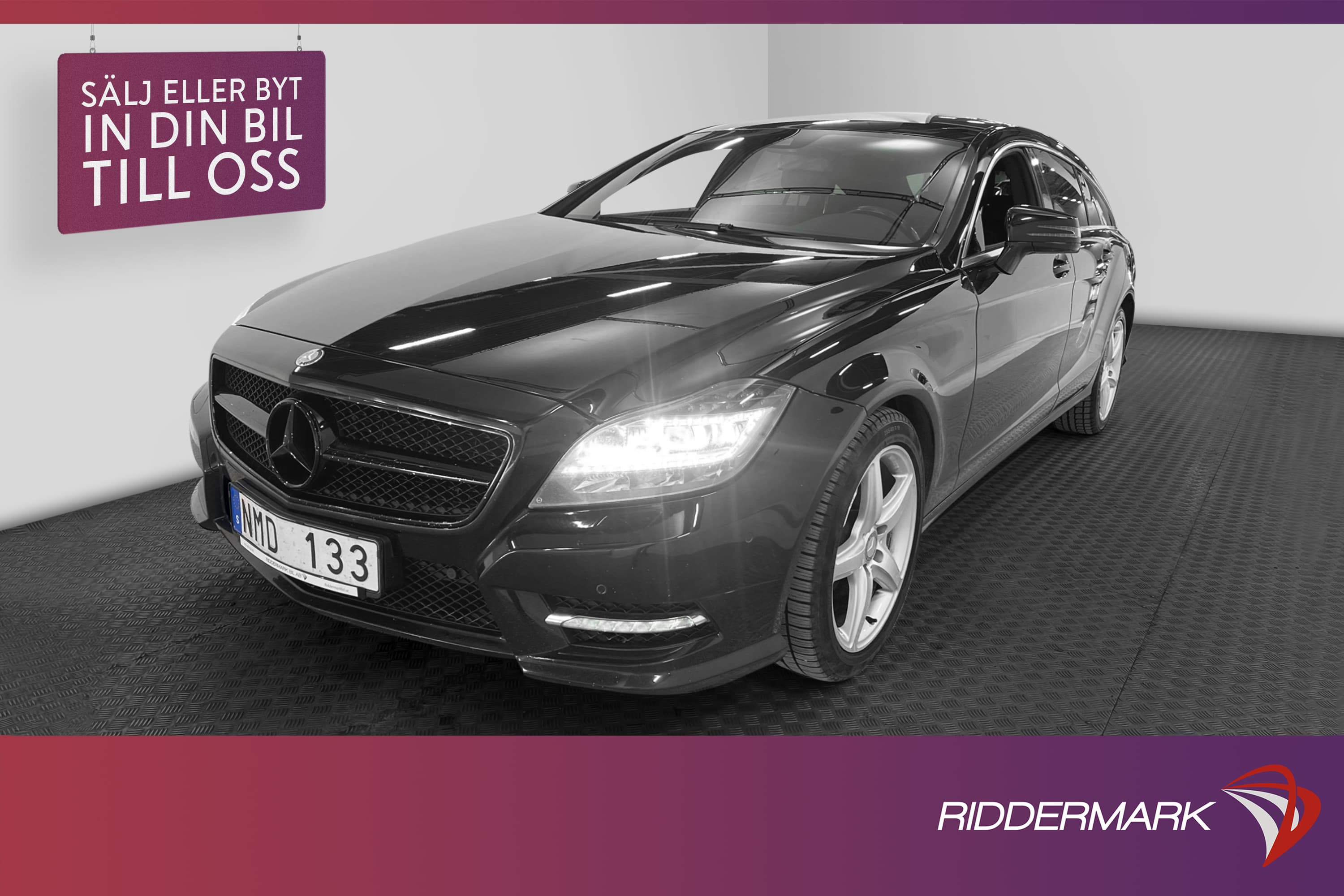 Mercedes-Benz CLS 350 Shooting Brake 4M AMG Värm Skinn Drag