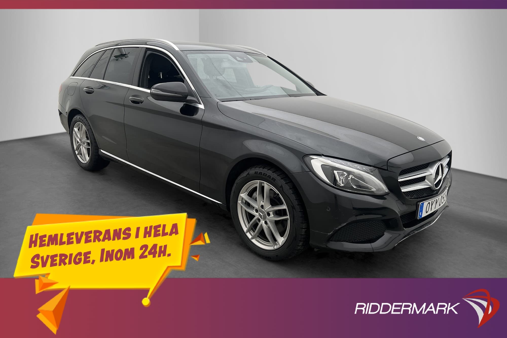 Mercedes-Benz C 220 T d 170hk 4MATIC Värm Farthållare Drag