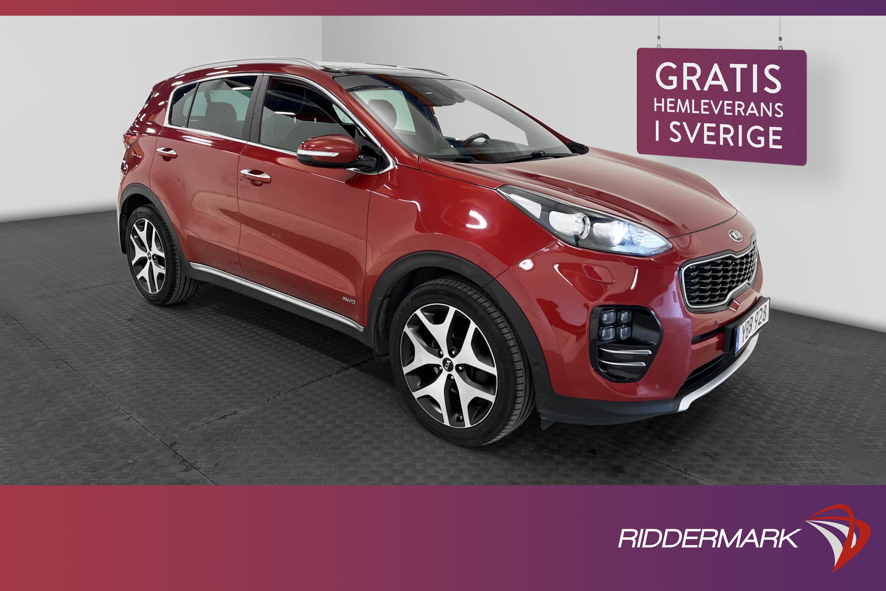 Kia Sportage 2.0 AWD 184hk GT-Line JBL Pano Kamera Välservad