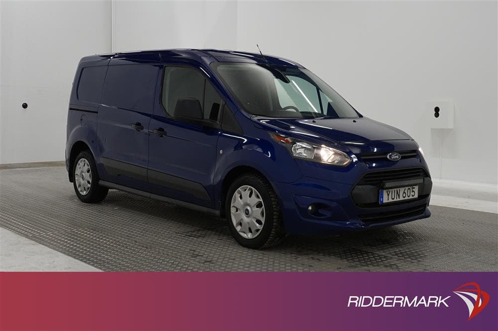 Ford Transit Connect 1.5TDCi Eu6 LWB Dragkrok Värmare Moms