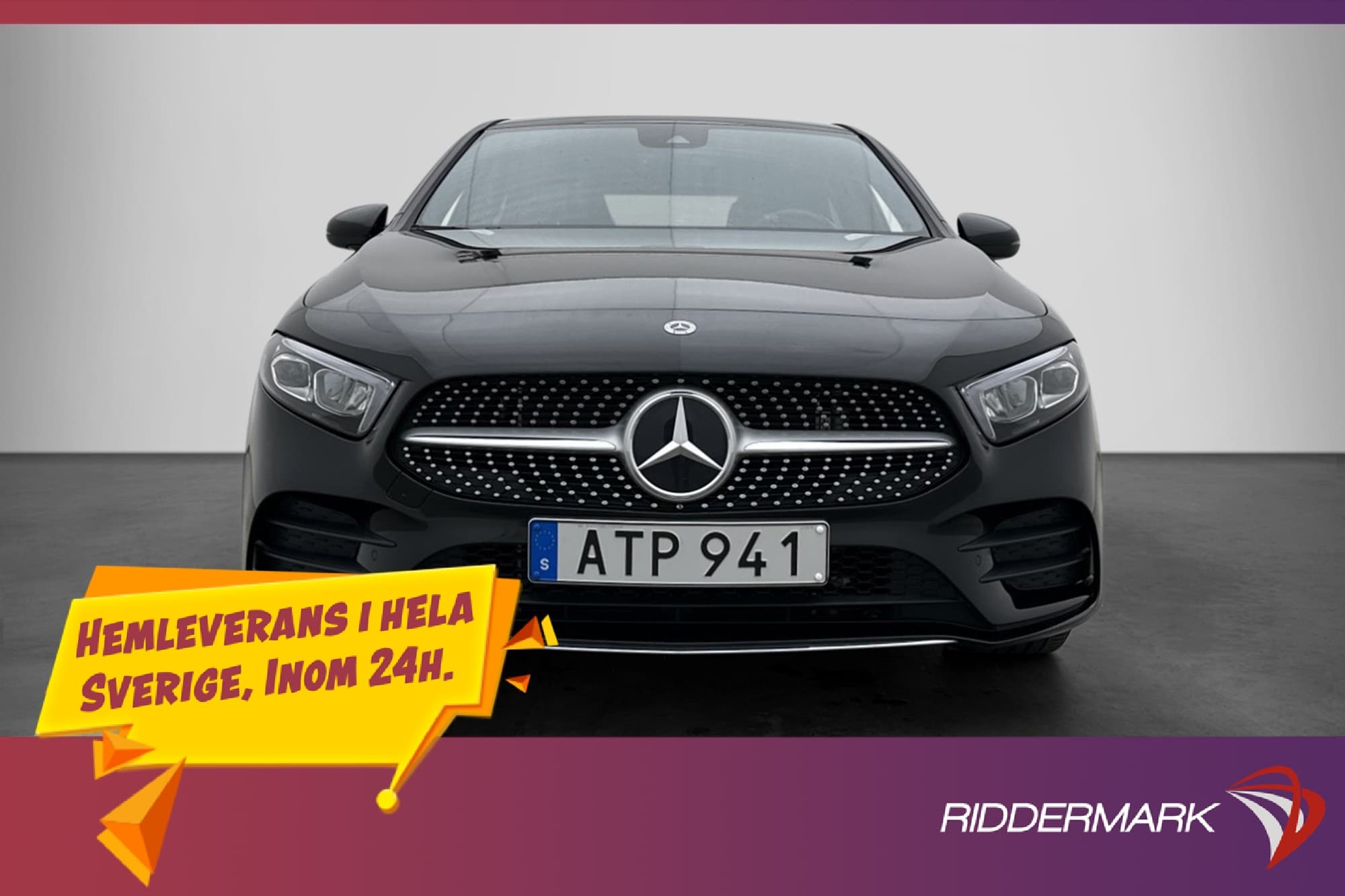 Mercedes-Benz A 250 e 218hk AMG Värmare Wide Kamera