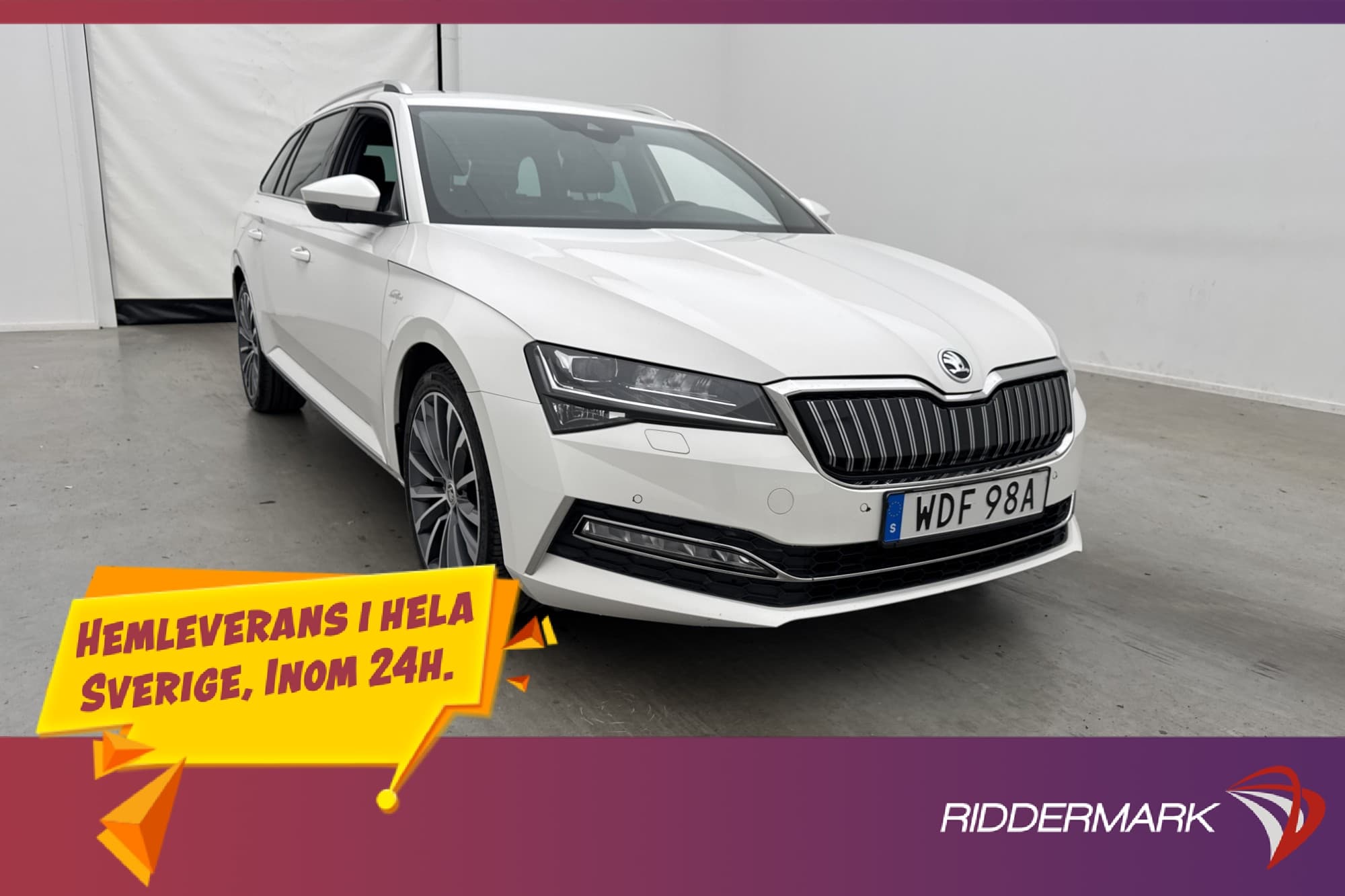 Škoda Superb iV 1.4 Plug-in 218hk L&K 2020
