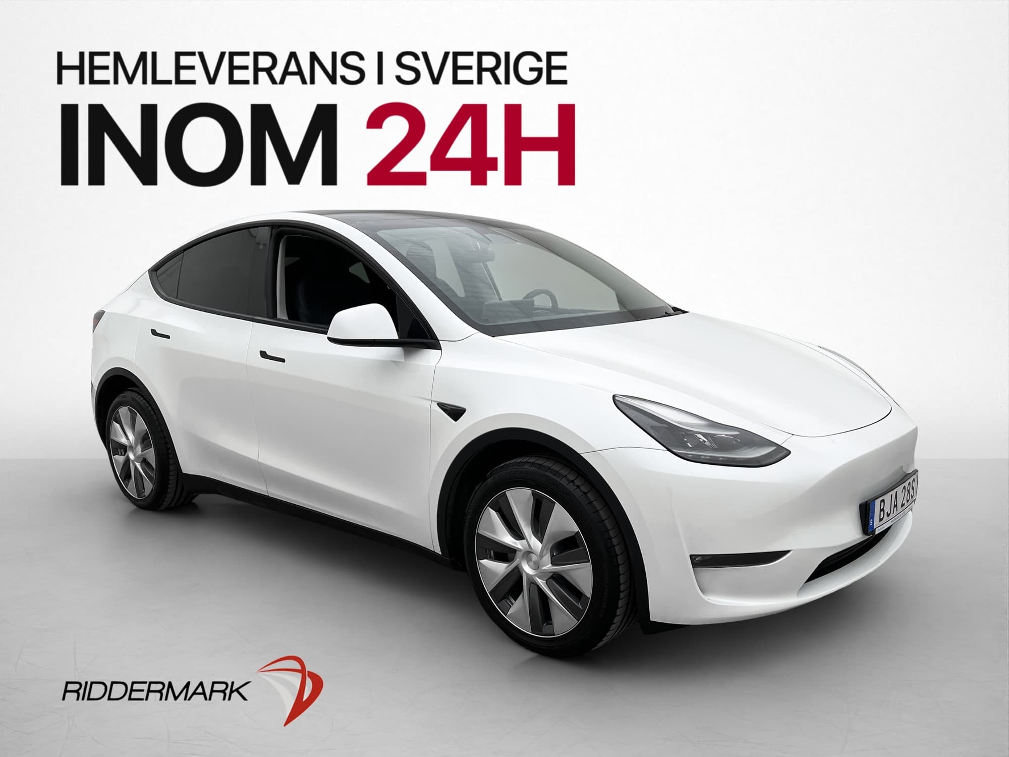 Tesla Model Y Long Range AWD Autopilot Drag Svensksåld