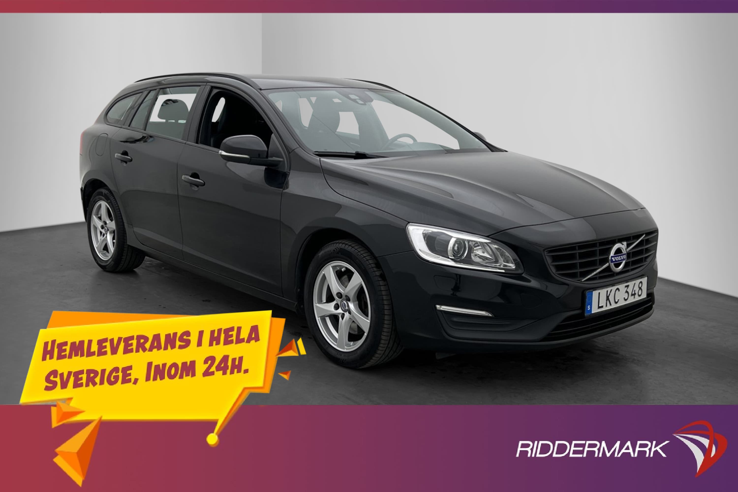 Volvo V60 T3 VOC Värmare Dragkrok Navigator Sensorer