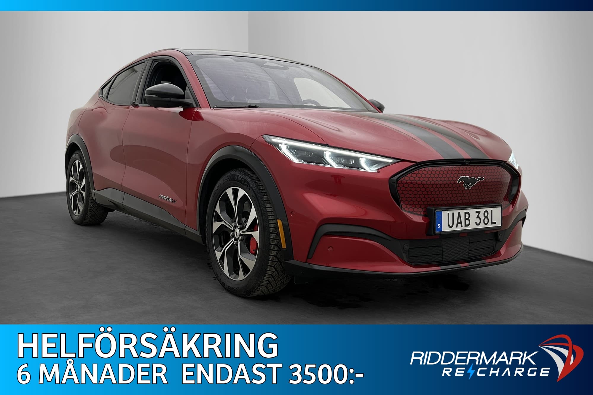 Ford Mustang Mach-E Long Range AWD Pano B&O Skinn 360° 