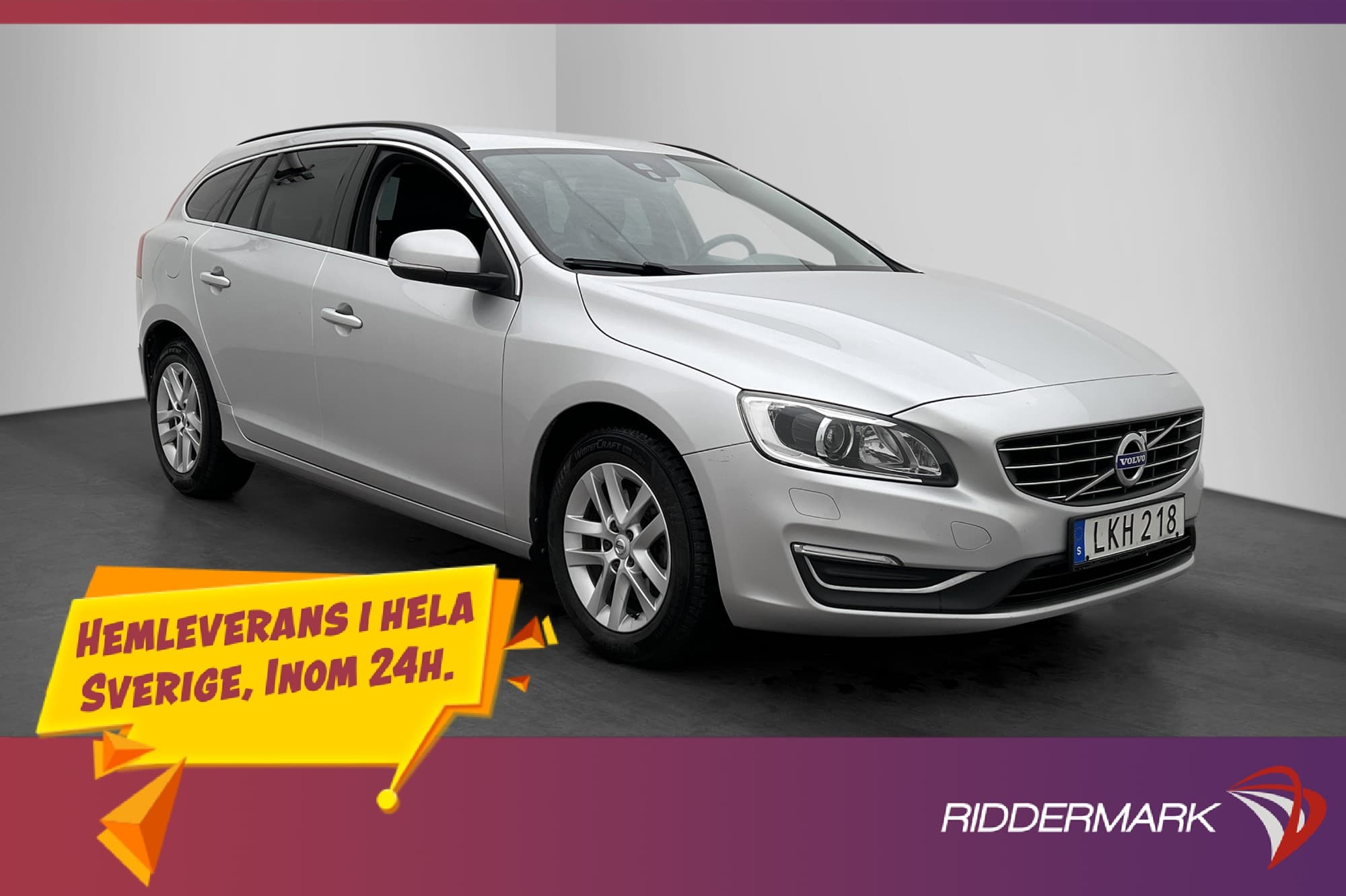 Volvo V60 D4 190hk Momentum Värmare VOC Navi Farthållare