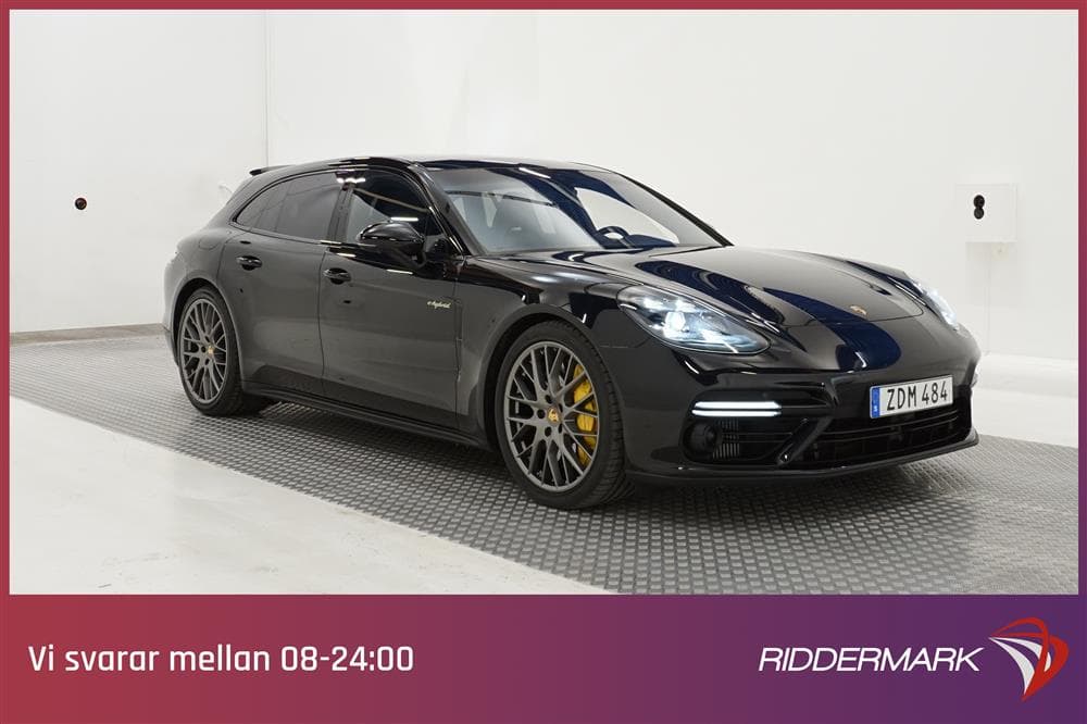 Porsche Panamera Turbo S E-Hybrid 680hk Kolfiber Pano Burmes