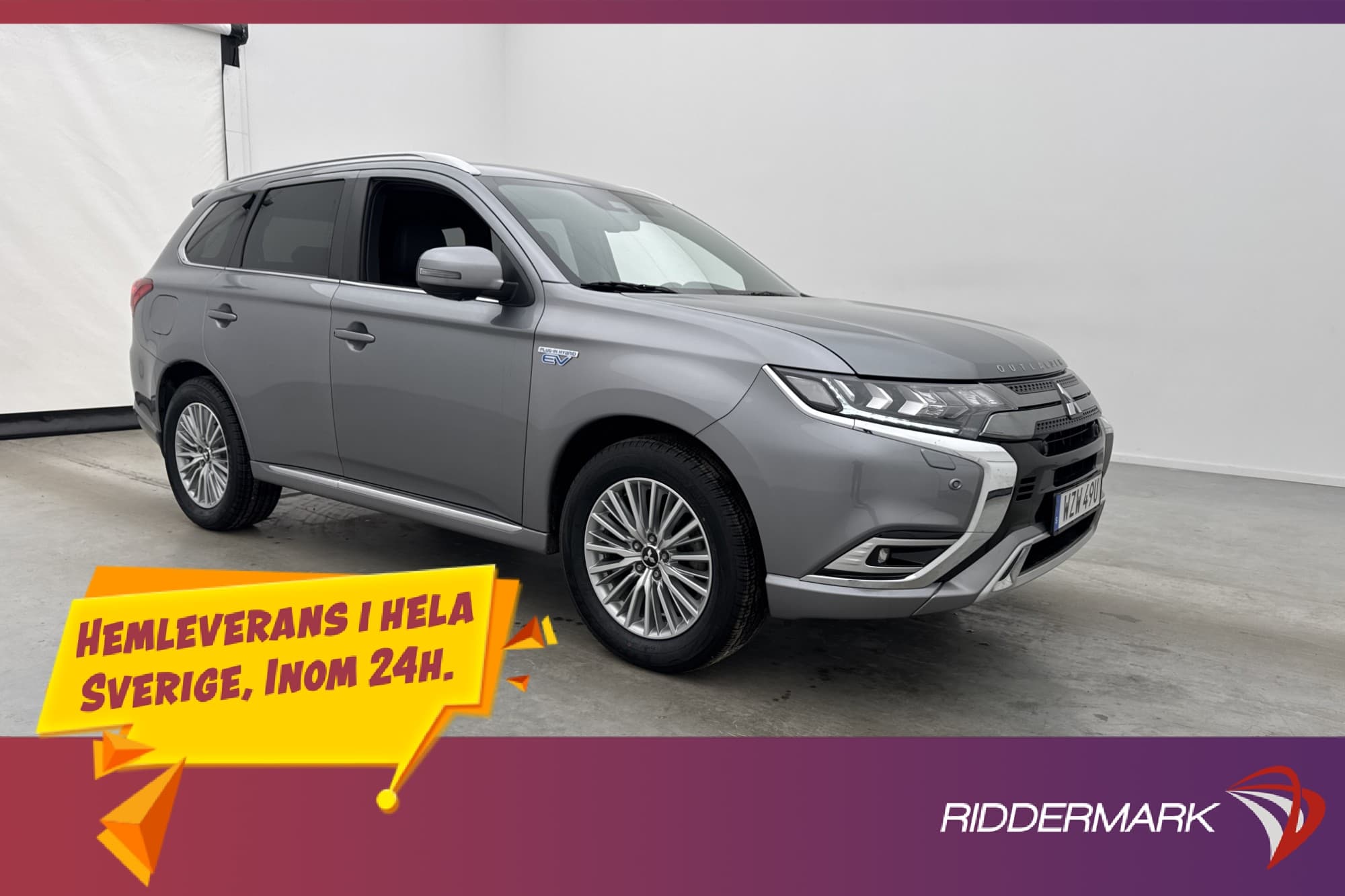 Mitsubishi Outlander PHEV AWD 224hk Business 360° Skinn Drag