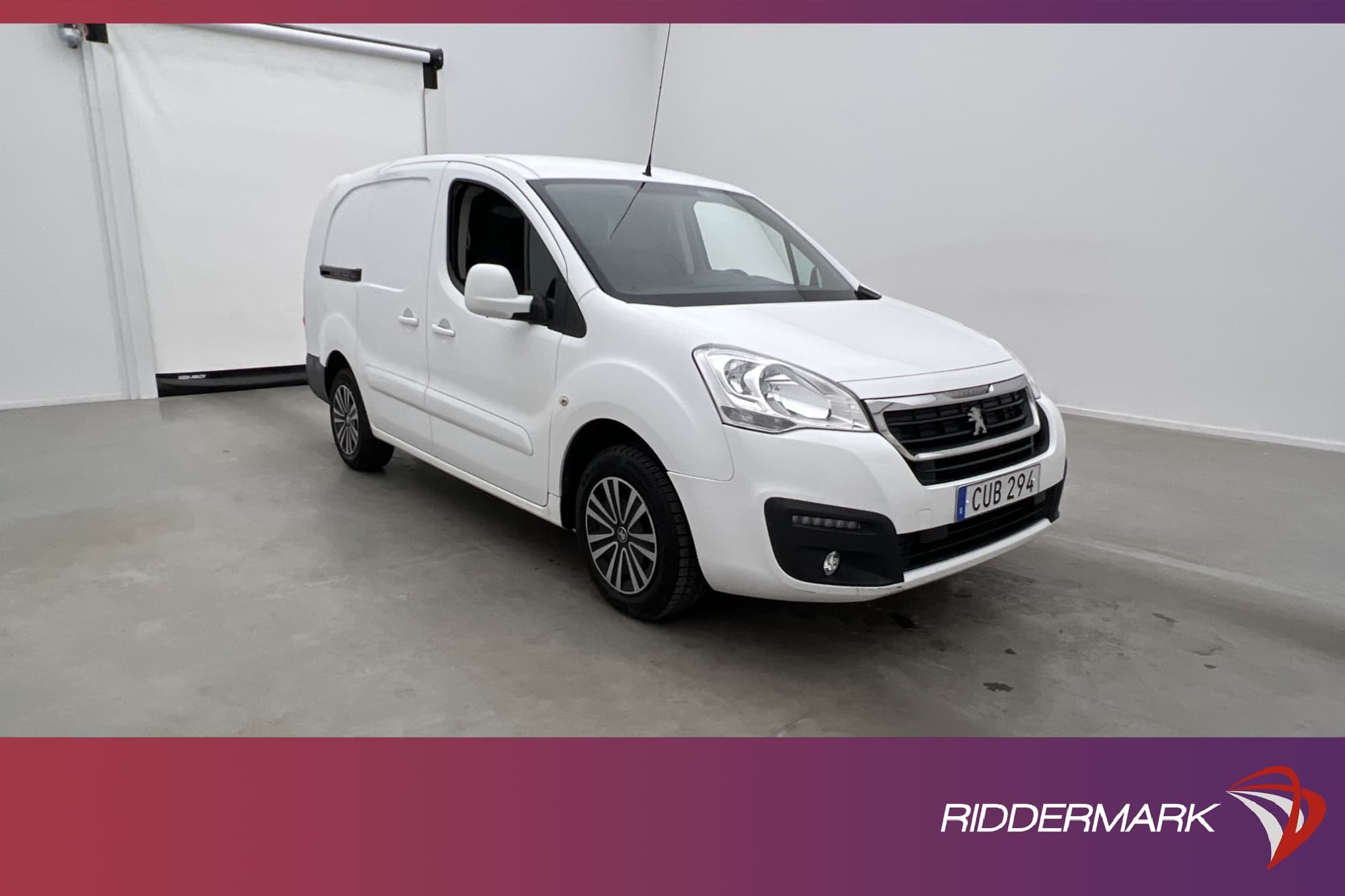 Peugeot Partner L2 99hk Värm Drag V-inredd Farthållare Moms