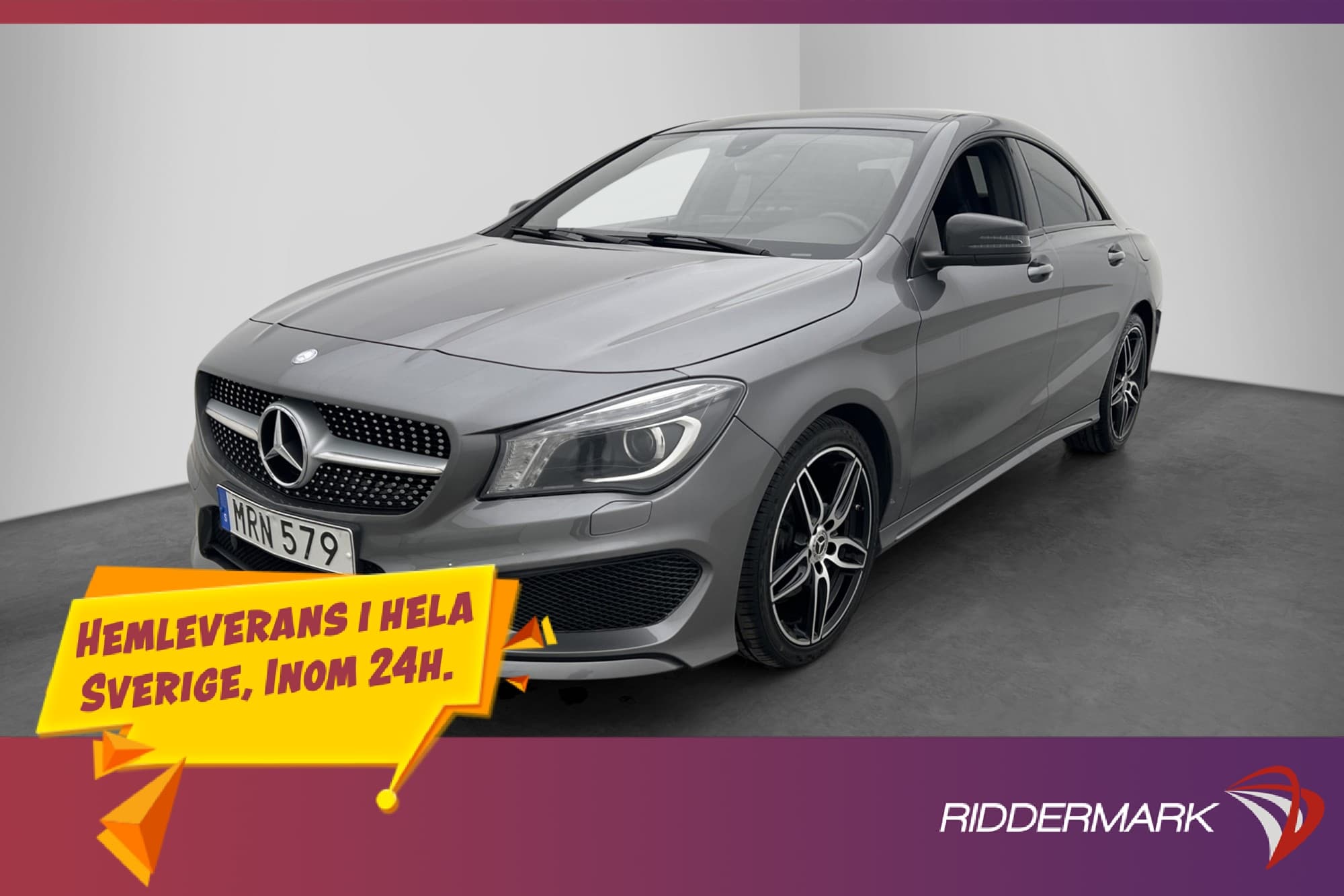 Mercedes-Benz CLA 200 4M 136hk AMG Panorama Värmare Kamera