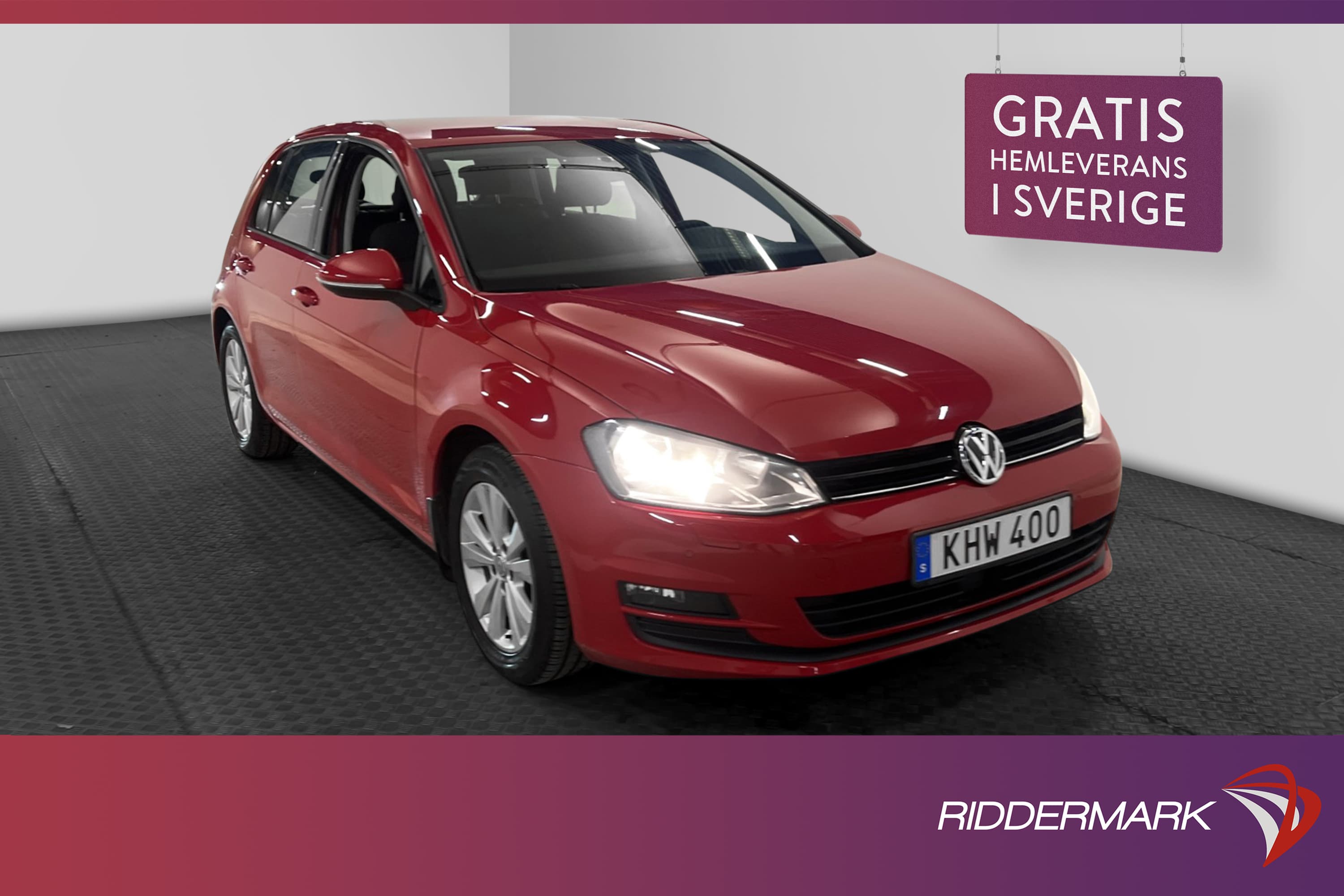 Volkswagen Golf 1.4 TSI 122hk Style Värmare PDC Välservad