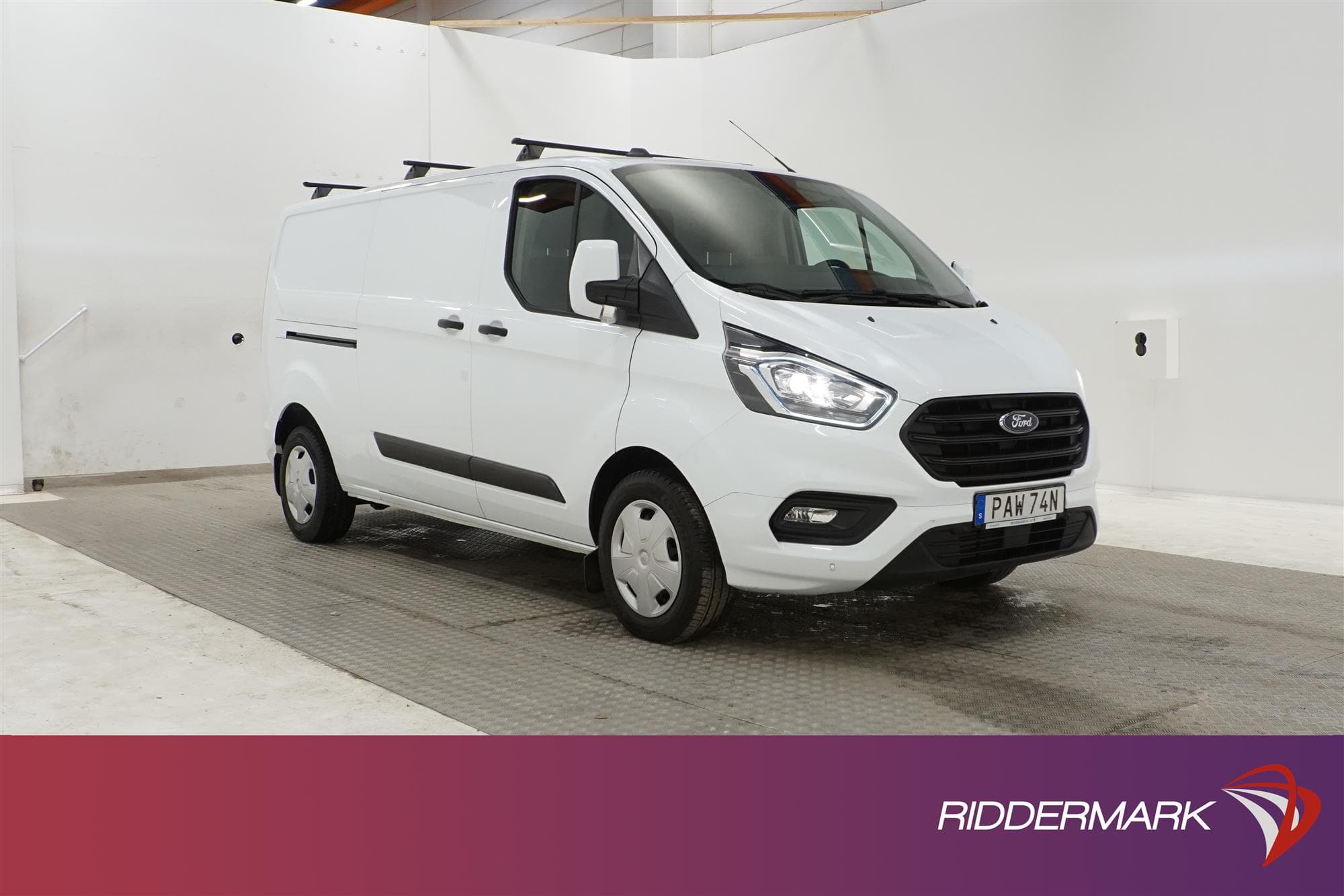 Ford Transit Custom 2.0Eco Automat Lång Drag Värmare Moms