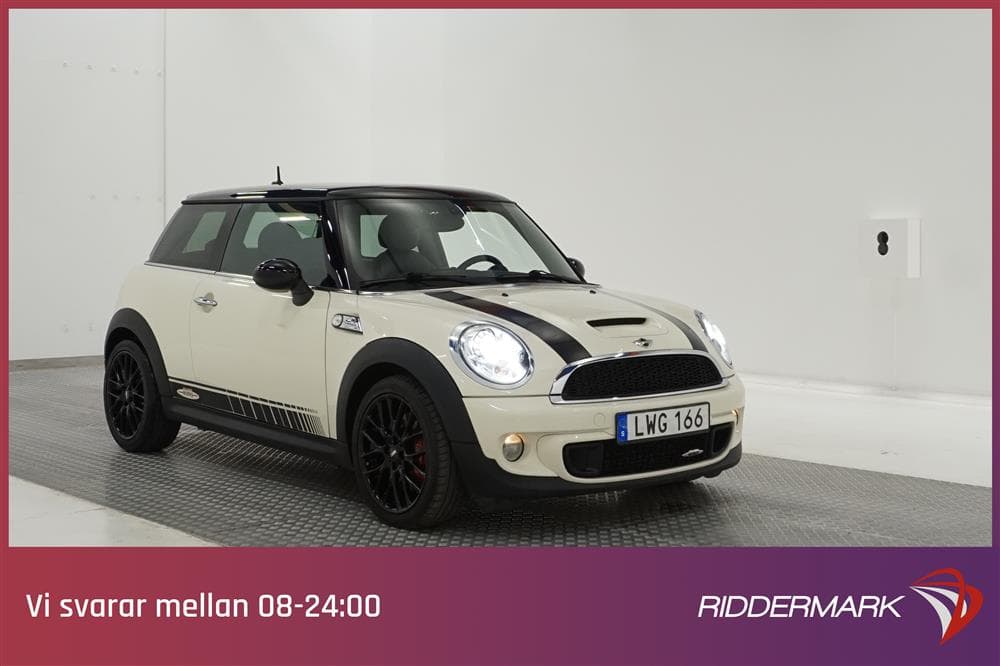 MINI John Cooper Works 211hk Navi H/K Skinn LÅGMIL 0,58l/milexteriör