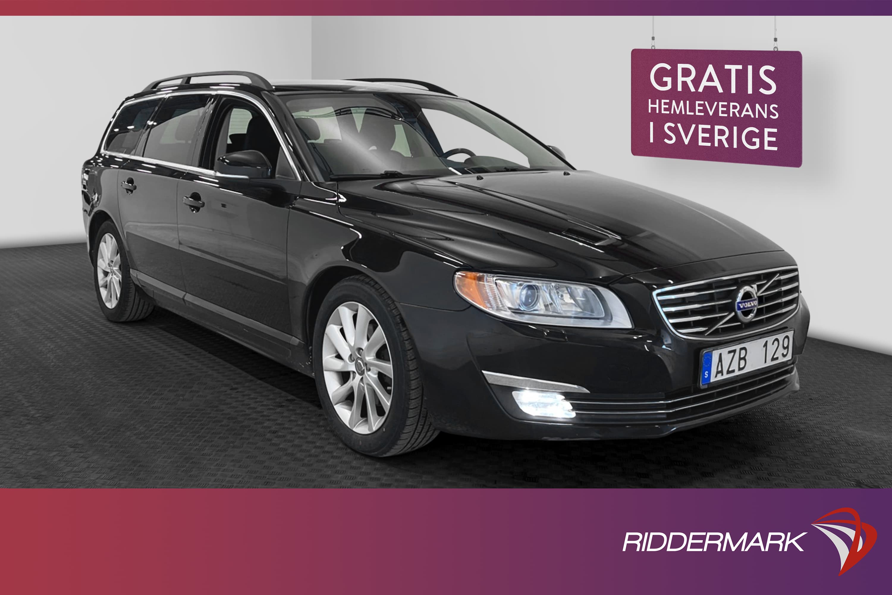 Volvo V70 D2 115hk Momentum VOC Värmare Drag P-sensor