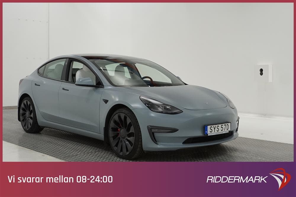 Tesla Model 3 Performance AWD 513hk