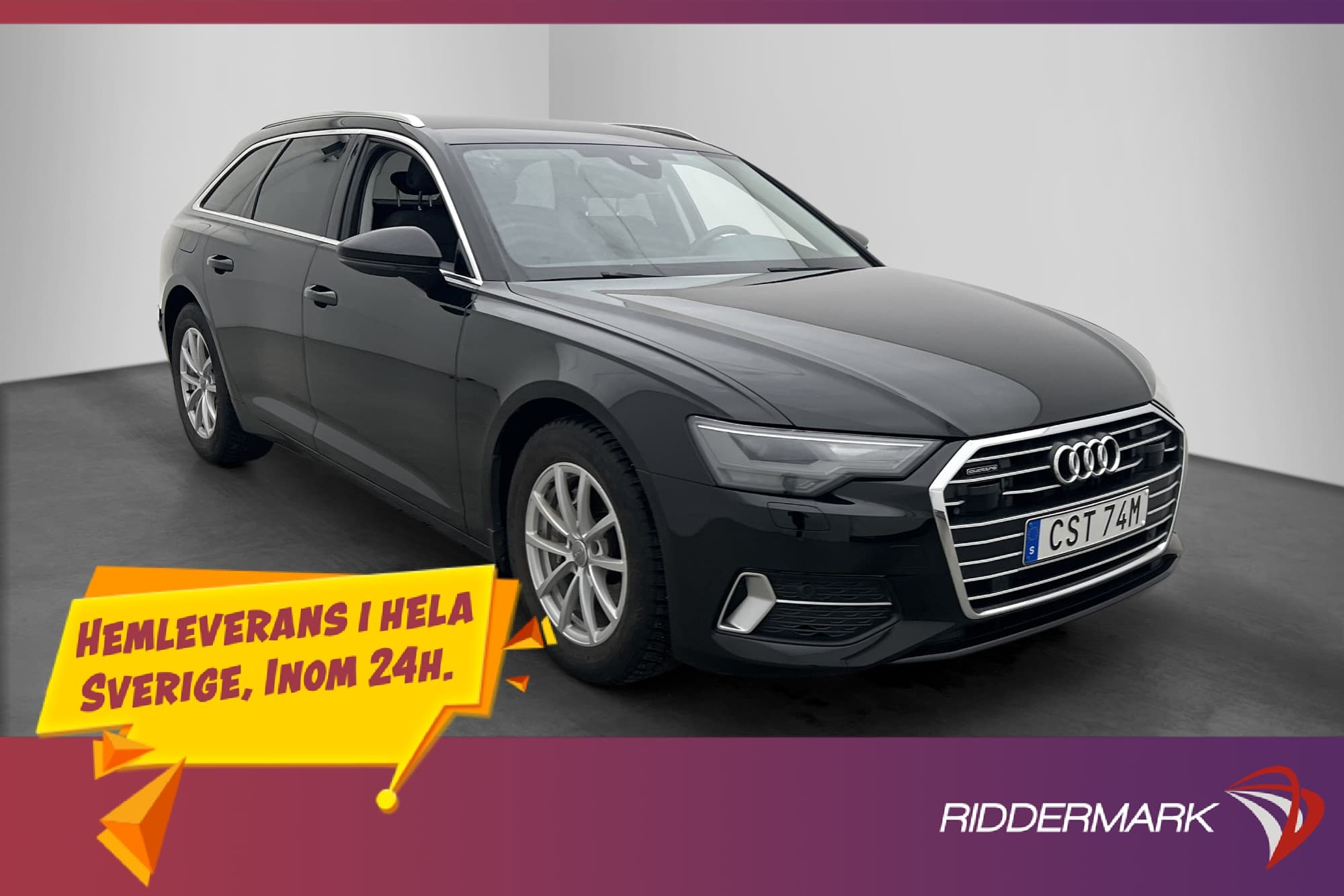 Audi A6 40 TDI 204hk Quattro Proline Sport Värmare Navi Drag