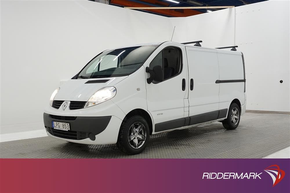 Renault Trafic 2.0dCi 115hk Lång 3-sits Värmare Dragkrok