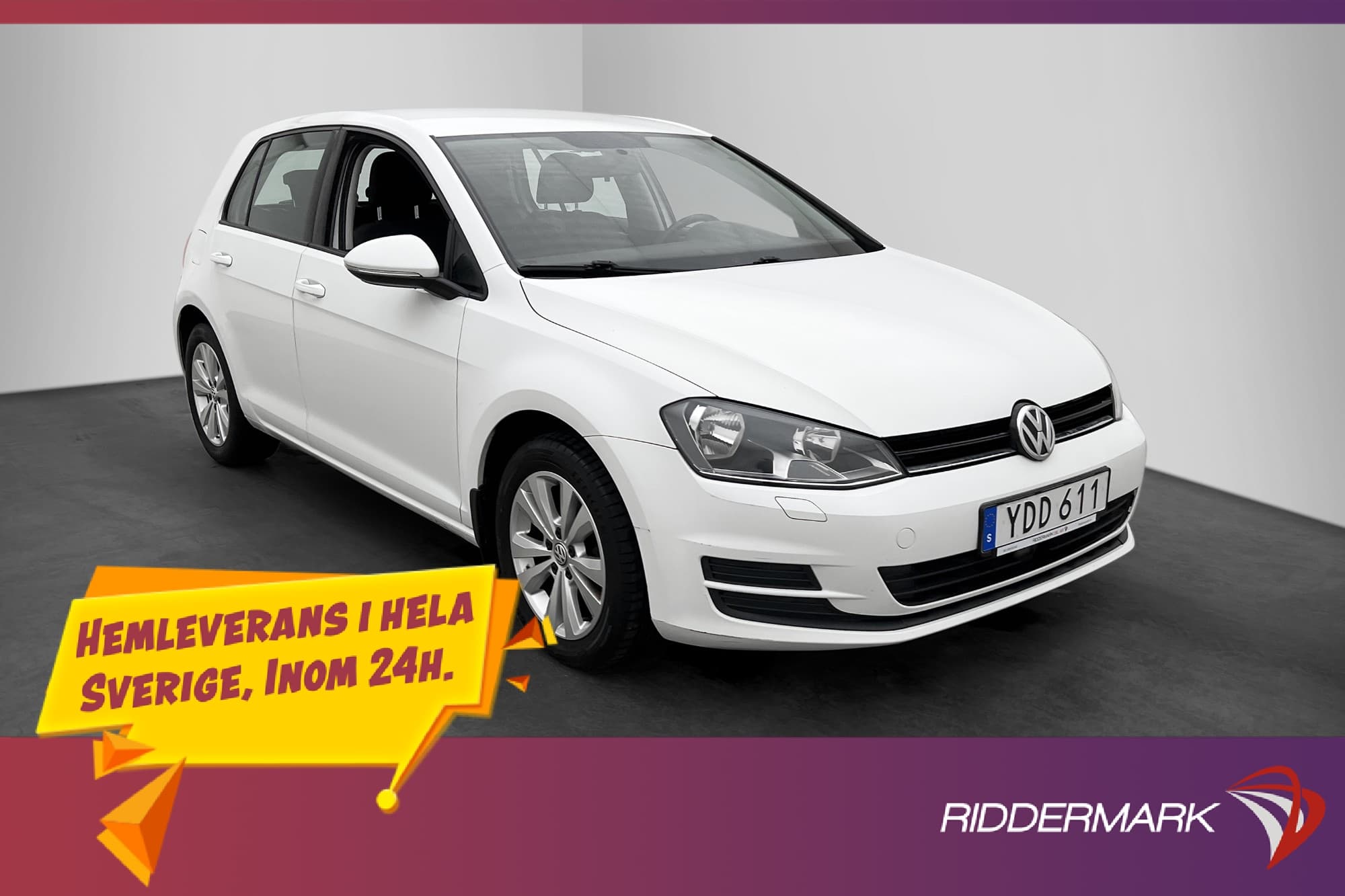 Volkswagen Golf 1.2 TSI Apple CarPlay 0.49 l/mil 110hk