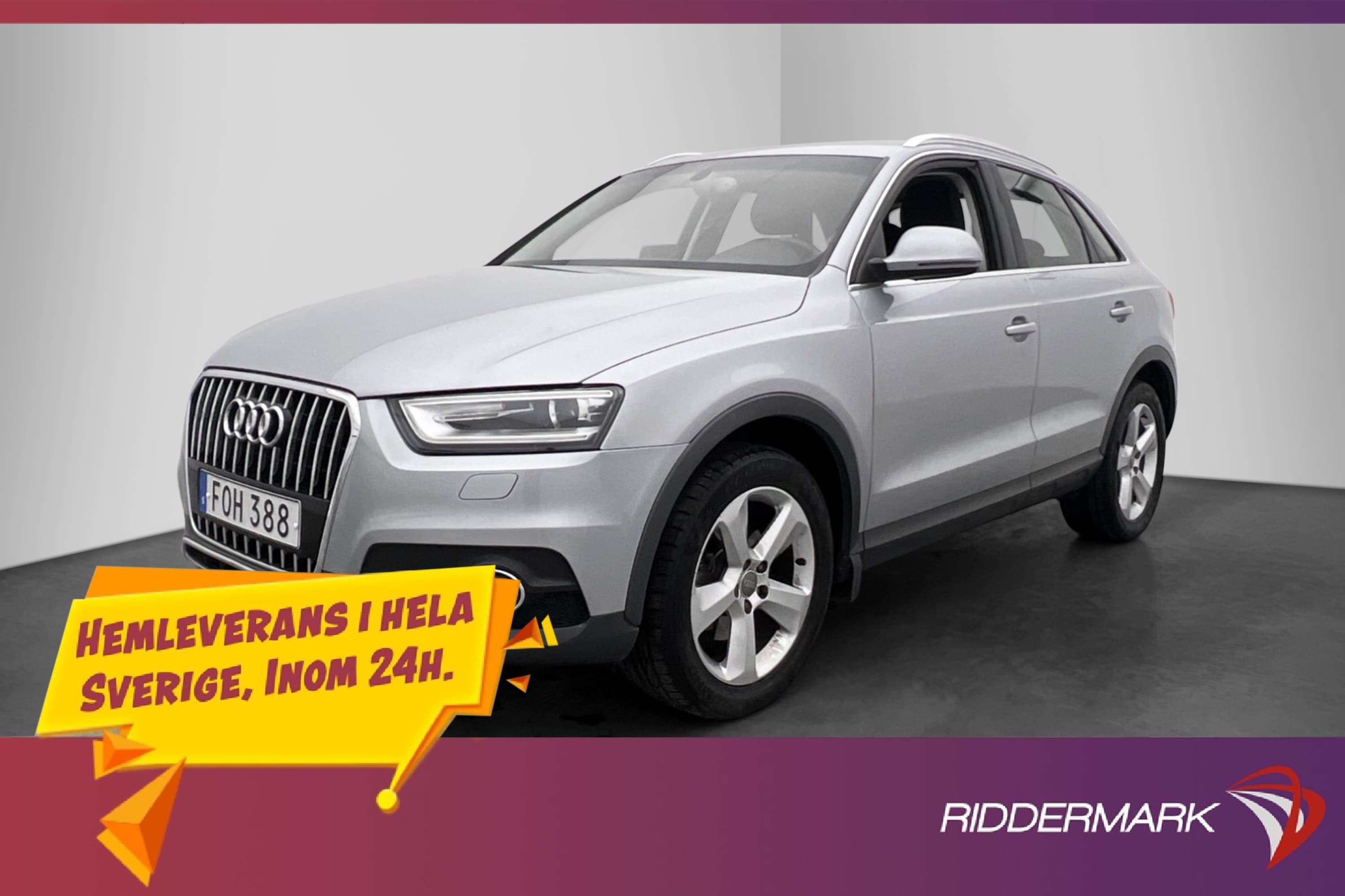 Audi Q3 2.0 TDI Quattro M/K Värmare  Bluetooth Sensorer