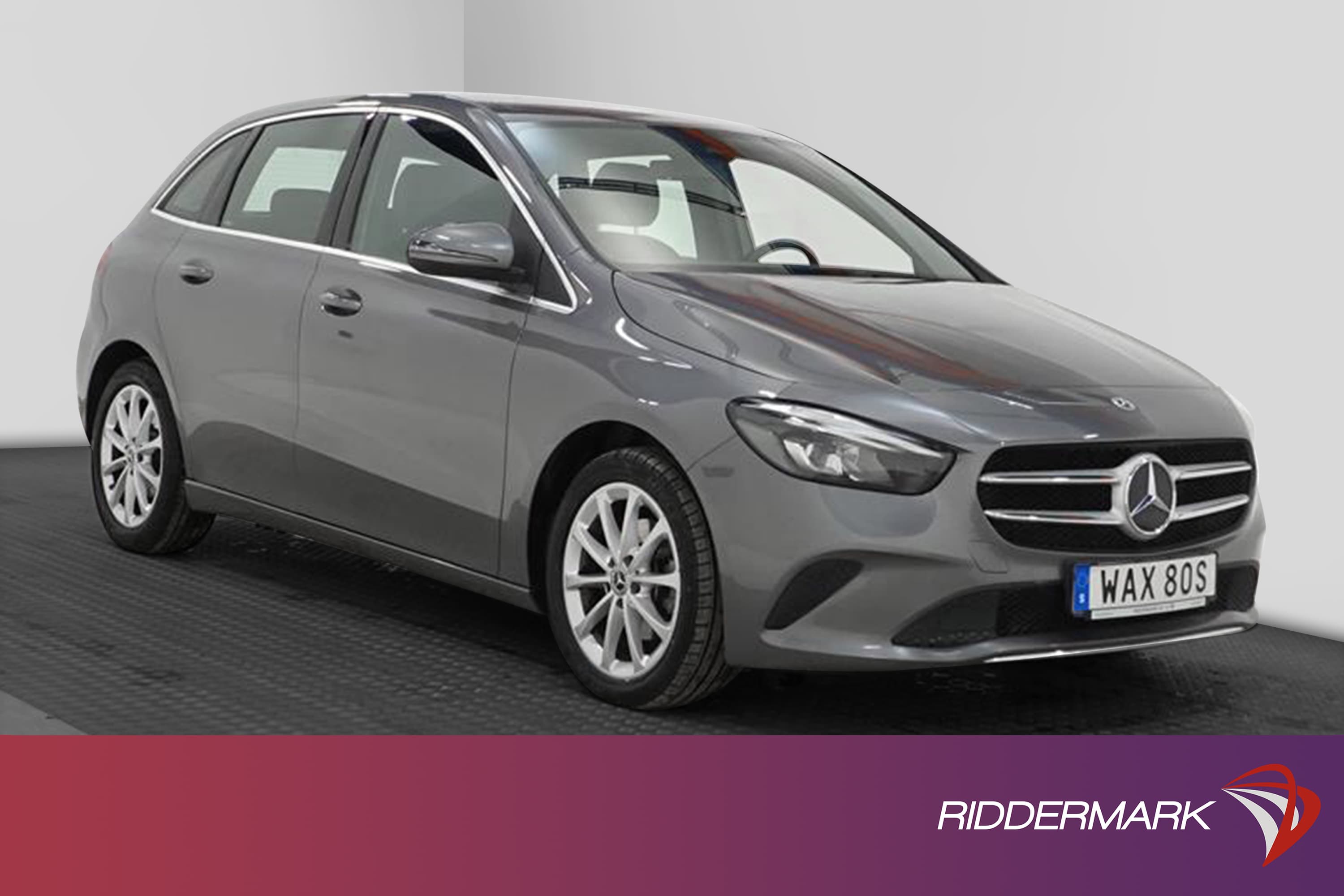 Mercedes-Benz B 180d 116hk Kamera Carplay Välserv 0,41l/mil