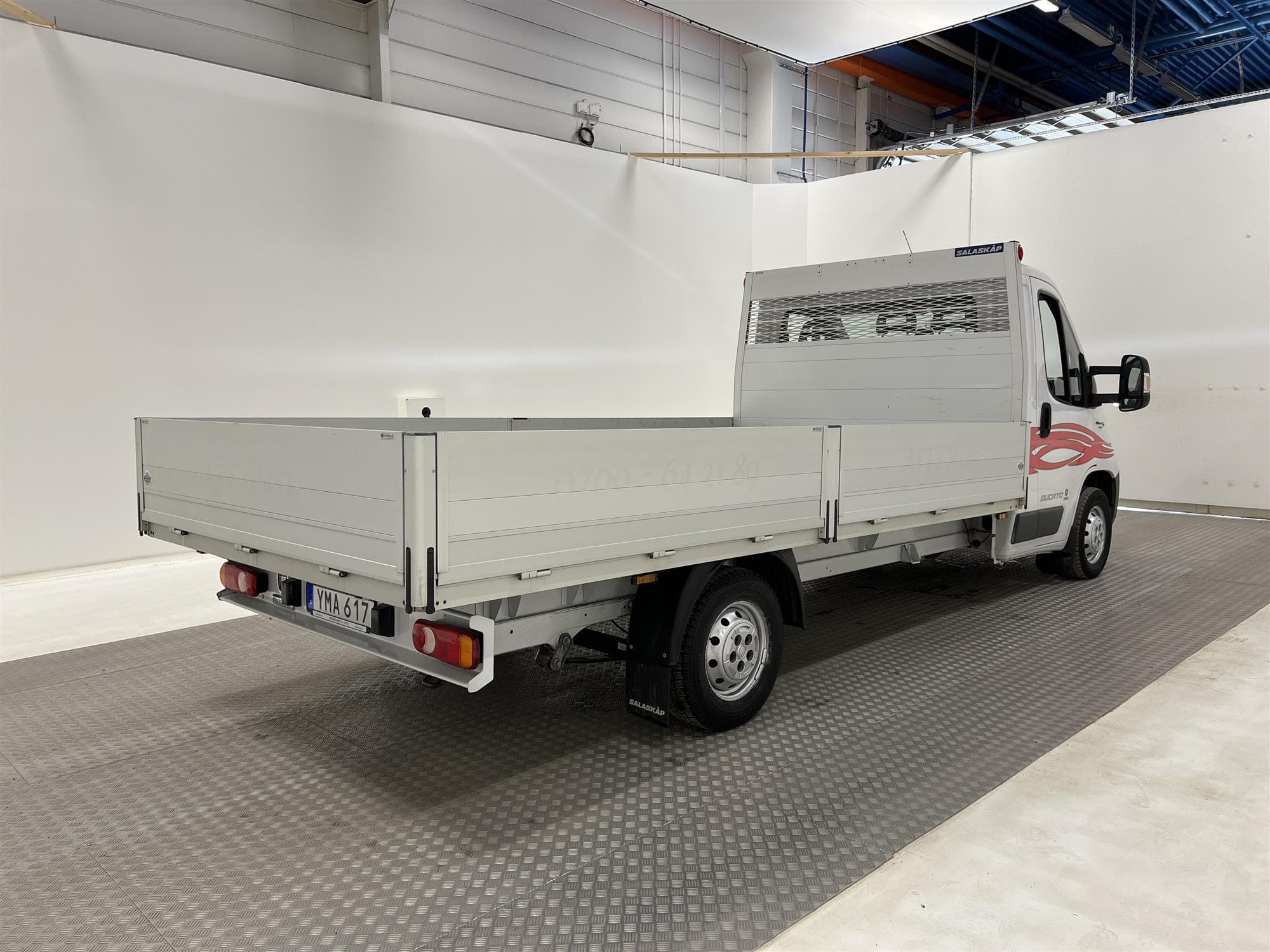 Fiat Ducato 2.3 Automat 177hk Flak Lång Värmare Moms