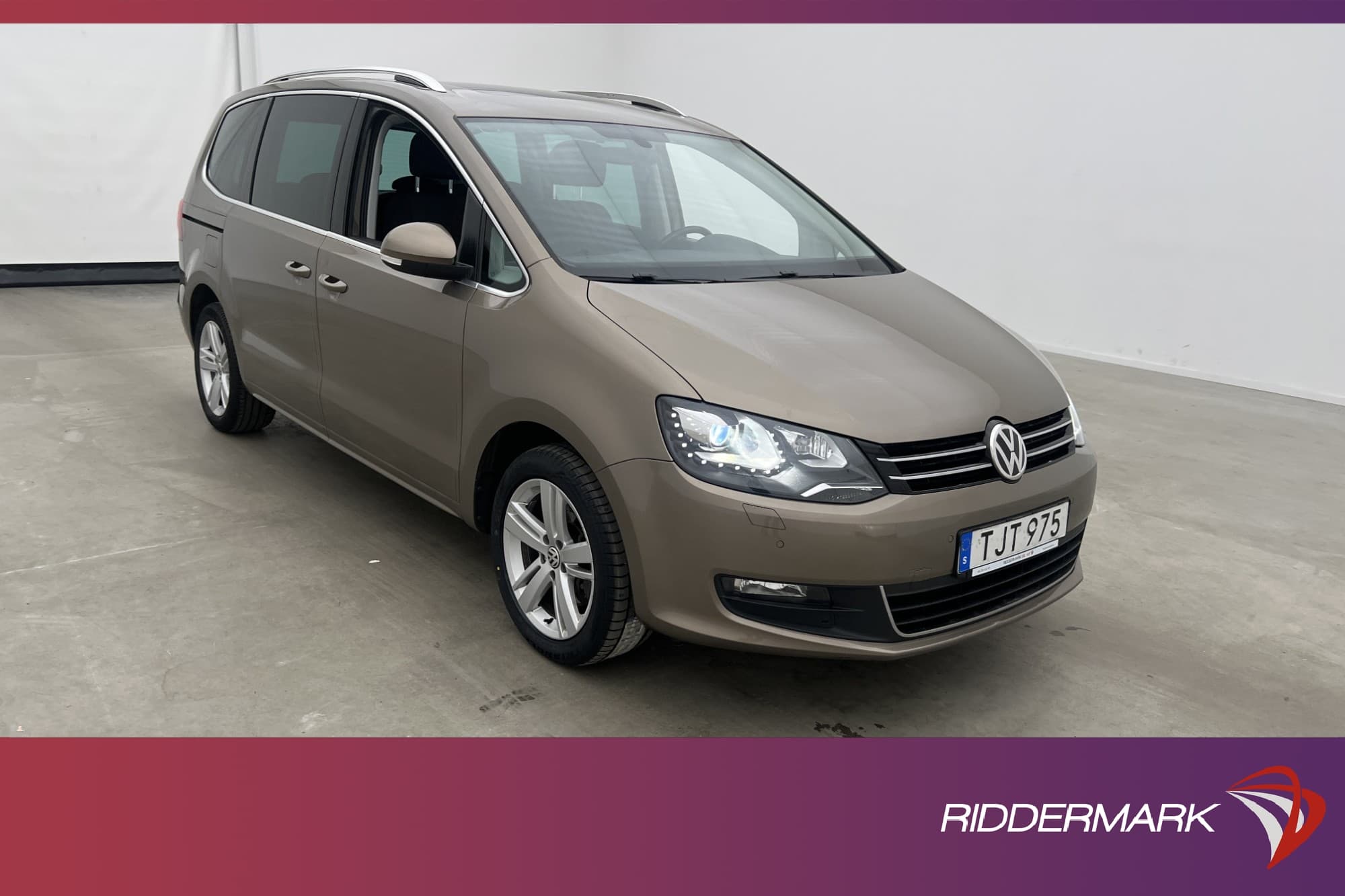 Volkswagen Sharan 7-Sits Värmare Pano Kamera El-Dörr Drag