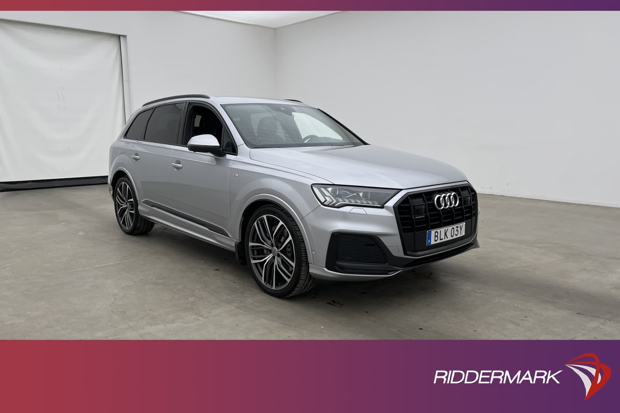 Audi Q7 50 TDI Q S-Line 7-Sits Luft BOSE HD-Matrix 360° Drag