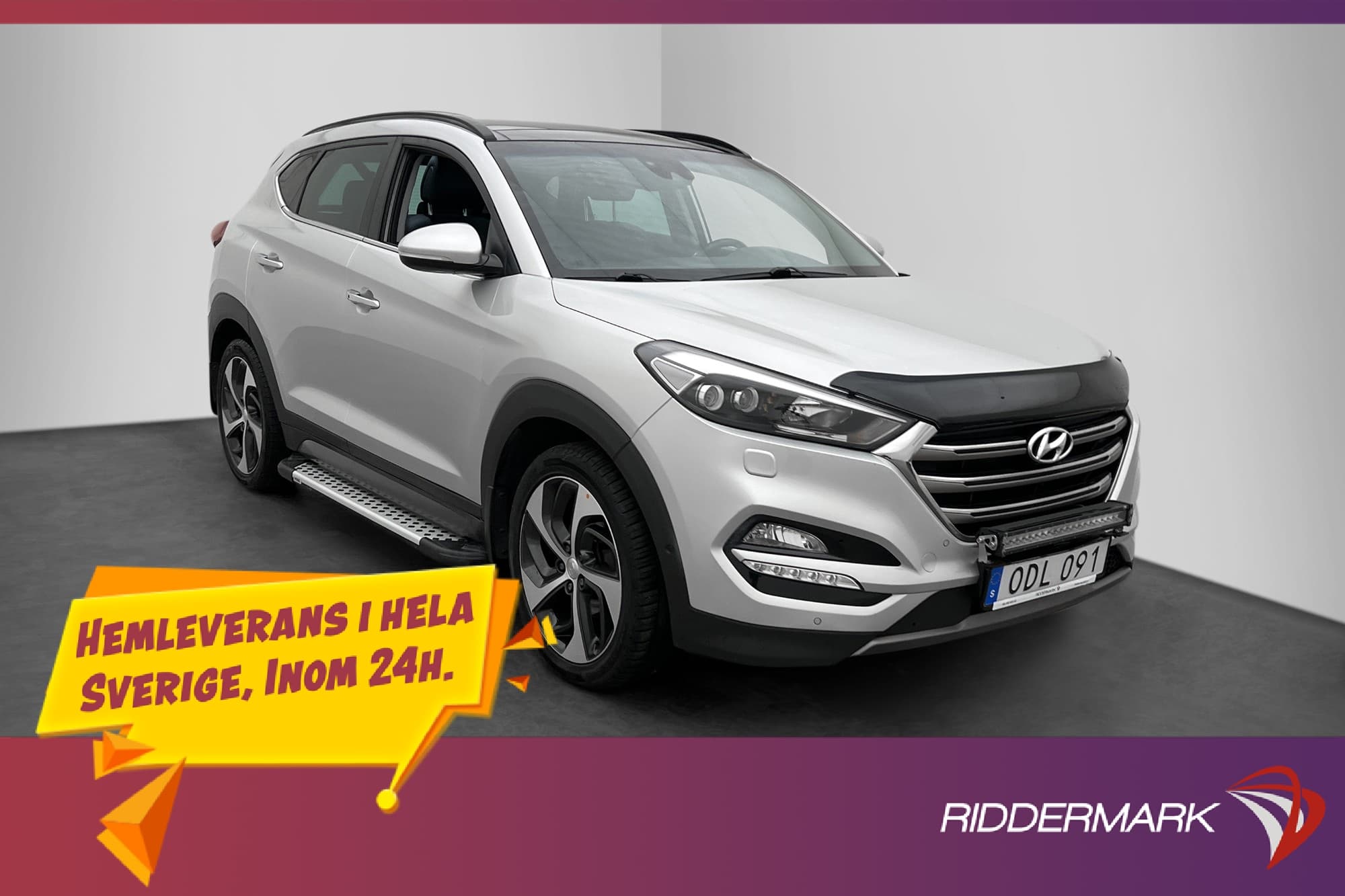 Hyundai Tucson 2.0 CRDi 4WD Premium Pano Läder CarPlay Drag
