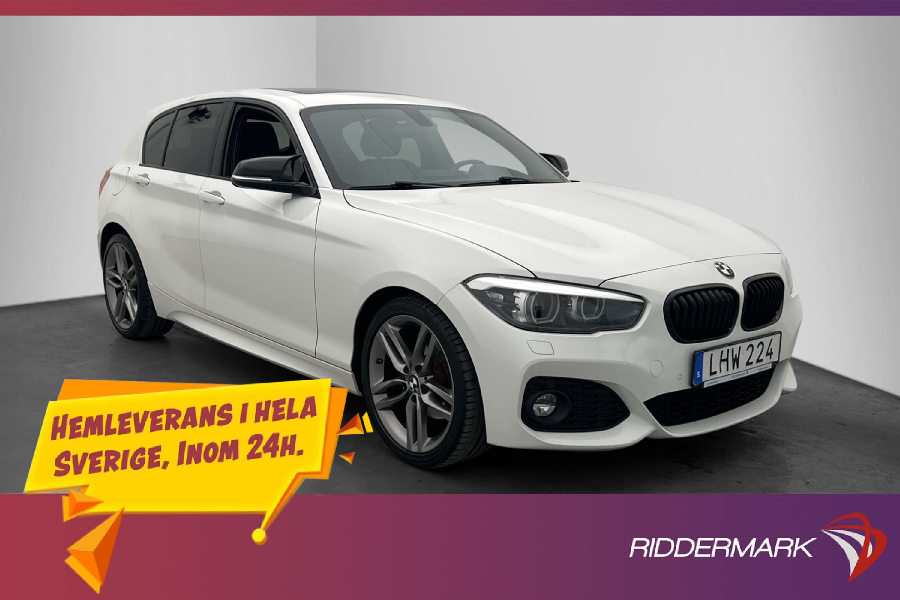 BMW 120 I 184hk M Sport B-Kamera Taklucka Skinn PDC