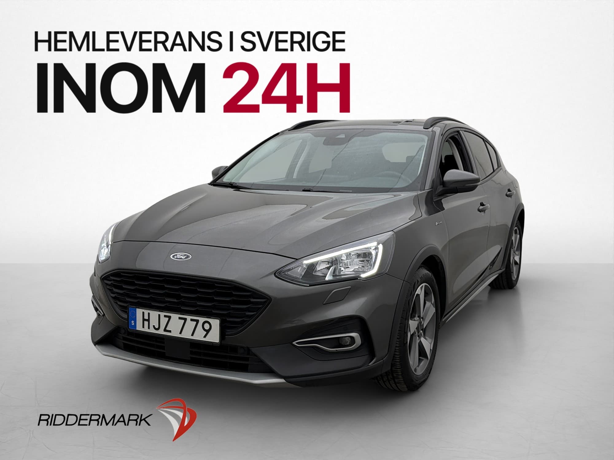 Ford Focus 1.0 EcoBoost 125hk Active B-Kamera Navi 0.51l/mil