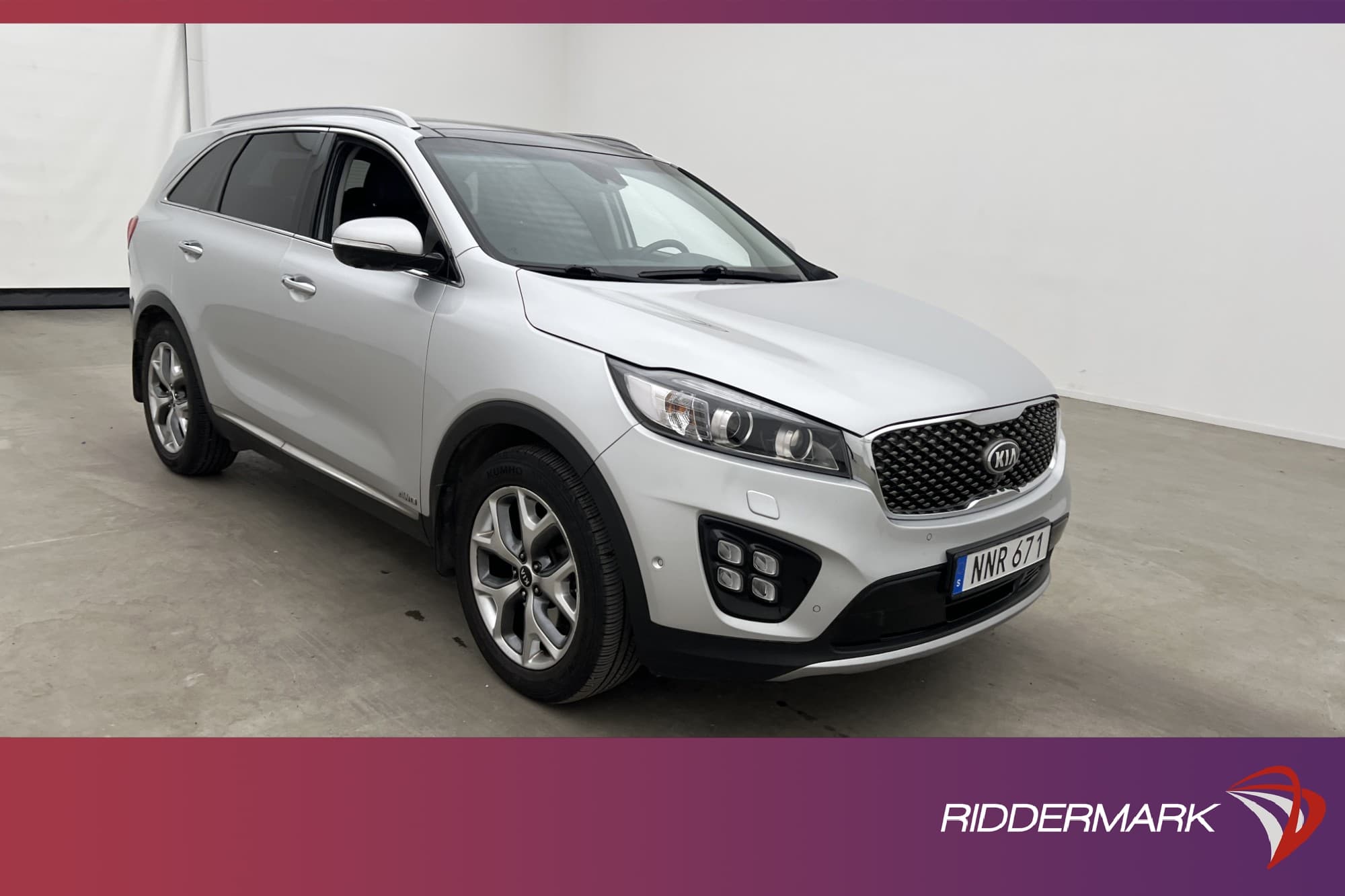 Kia Sorento  AWD 200hk GT-Line 7 Sits Pano Skinn 360° Drag