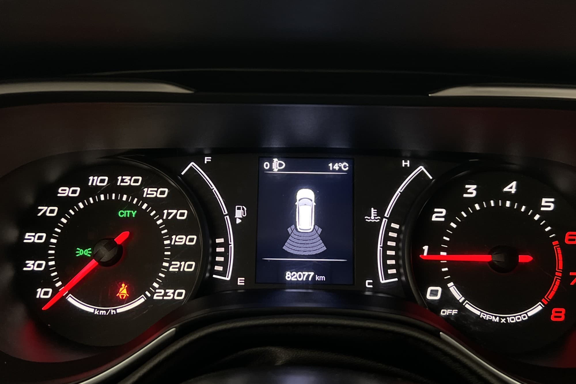 Fiat Tipo Kombi 1.4 FIRE 120hk Lounge P-Sensorer Farthållare