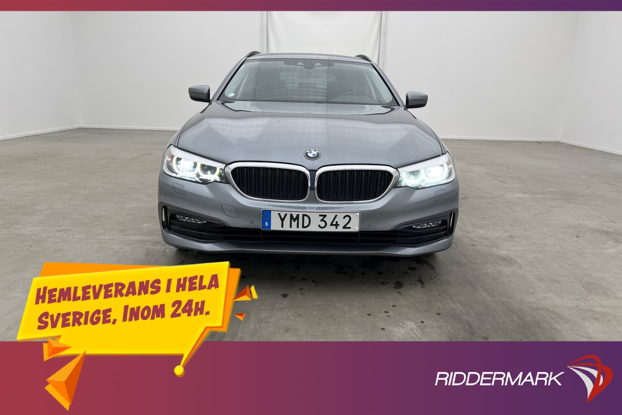 BMW 520 d 190hk xDrive Sport Line D-Värm HiFi B-Kamera Drag