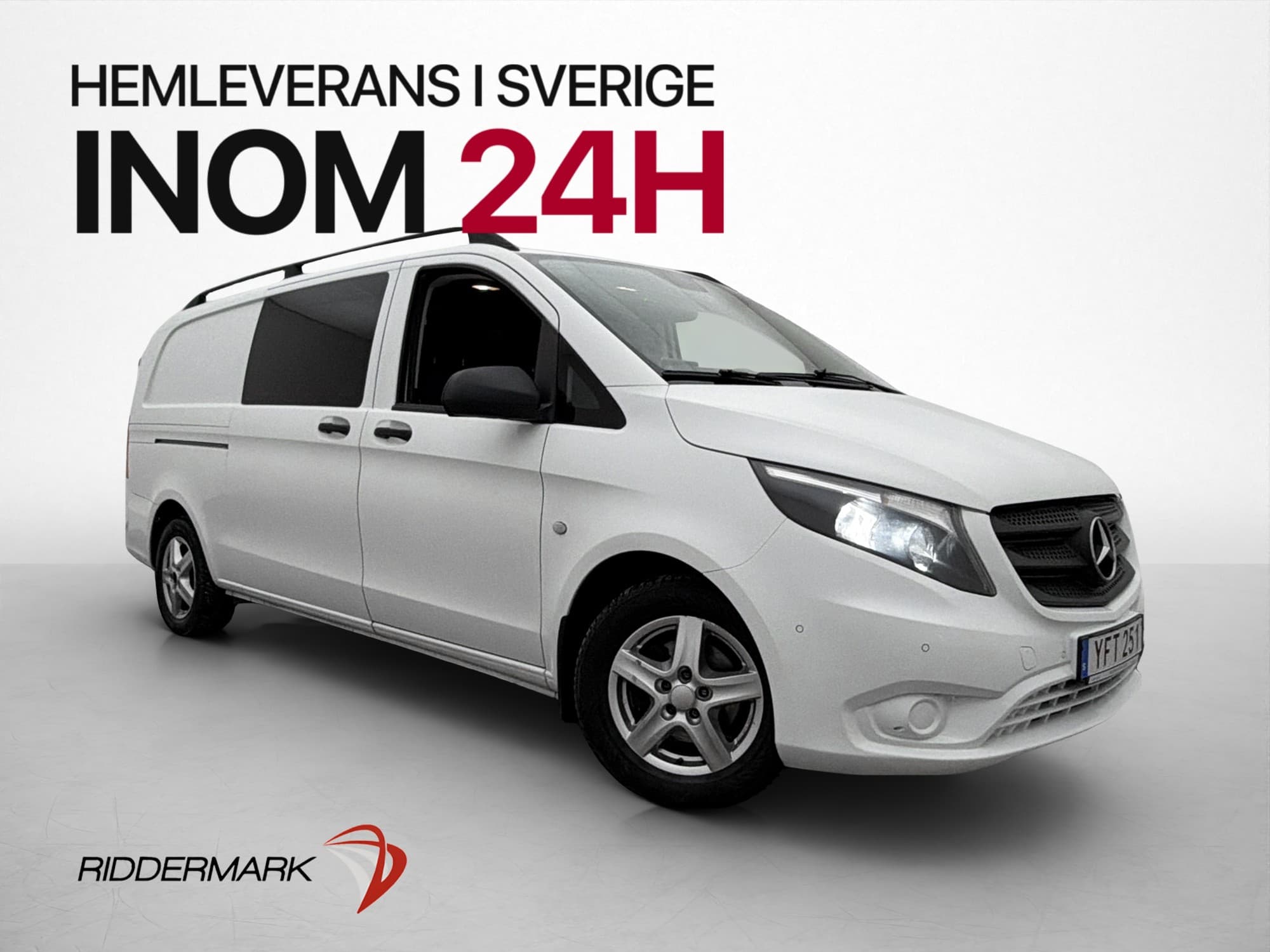 Mercedes-Benz Vito Mixto X-Lång 114 Värmare Drag PDC 6-Sits