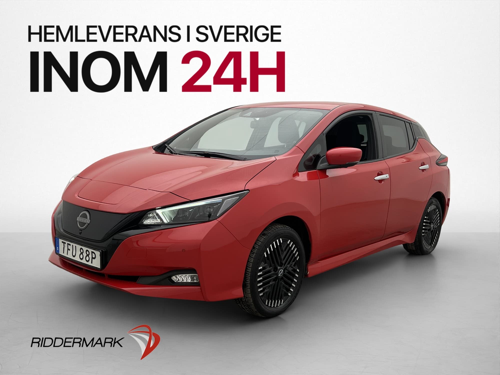 Nissan Leaf e+ 217hk N-Connecta 360° Navi Rattvärme MOMS