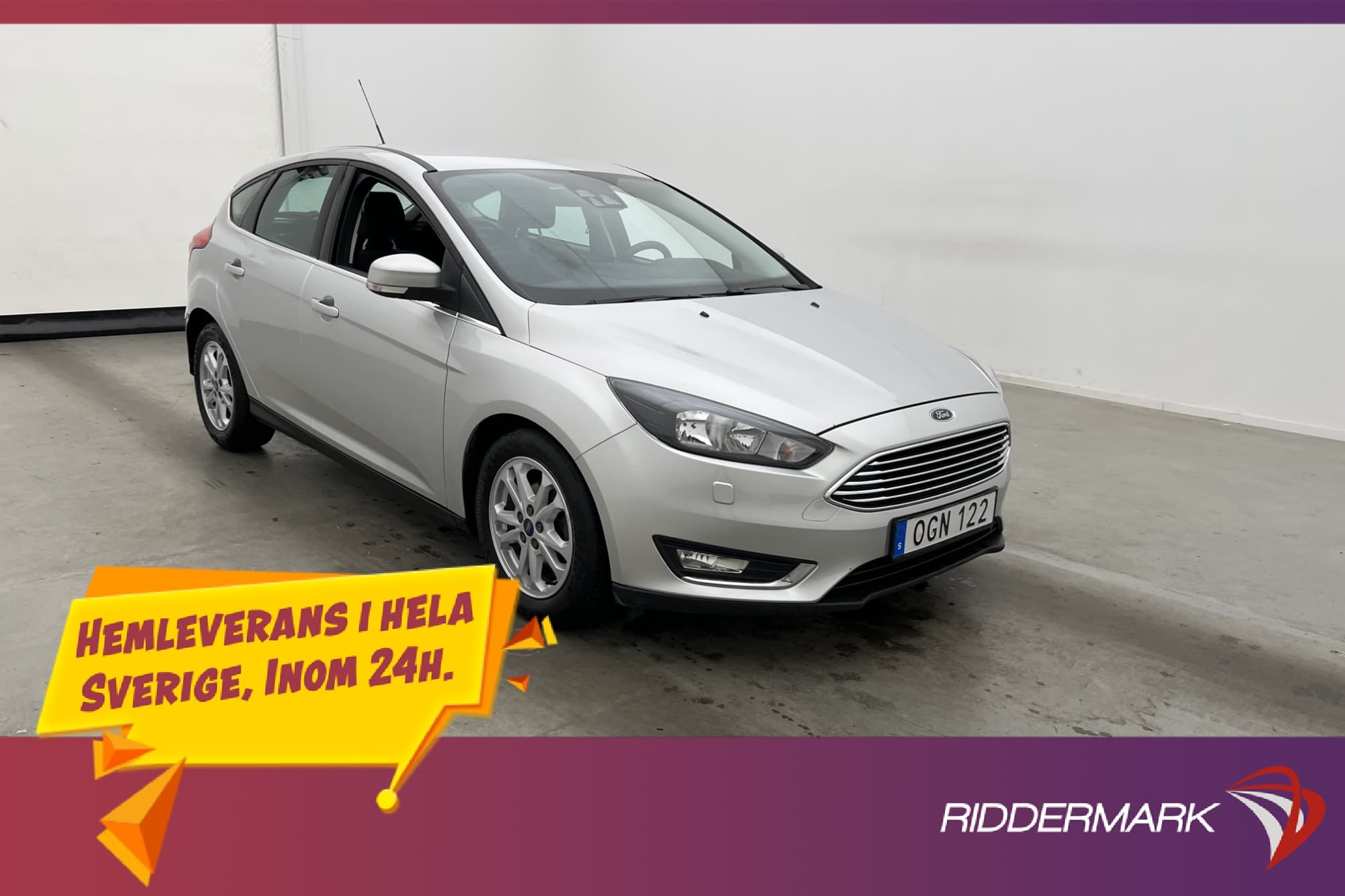 Ford Focus 5 1.0 EcoBoost Titanium Värmare Sensorer