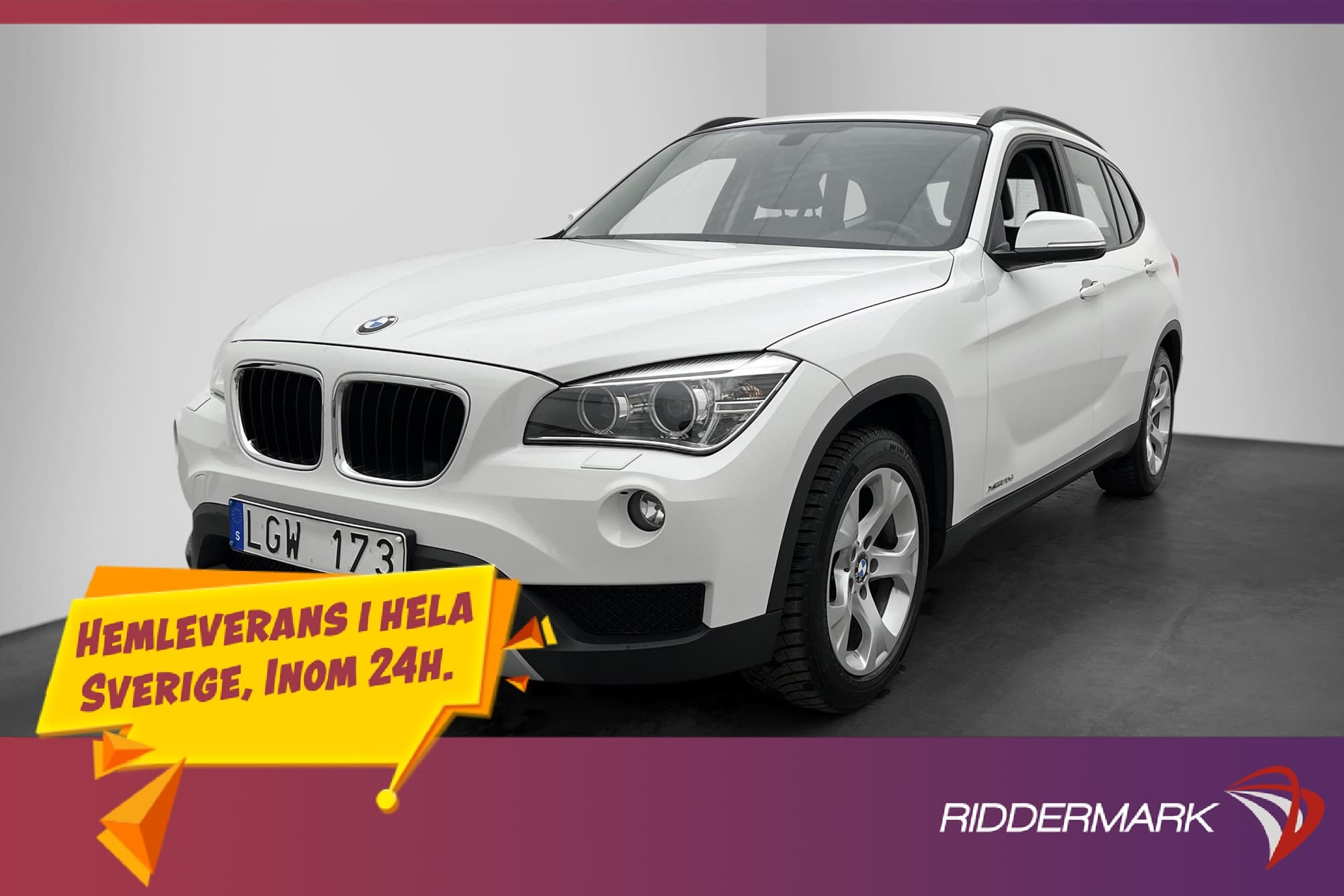 BMW X1 xDrive20d Navi Sensorer Skinn Bluetooth Dragkrok